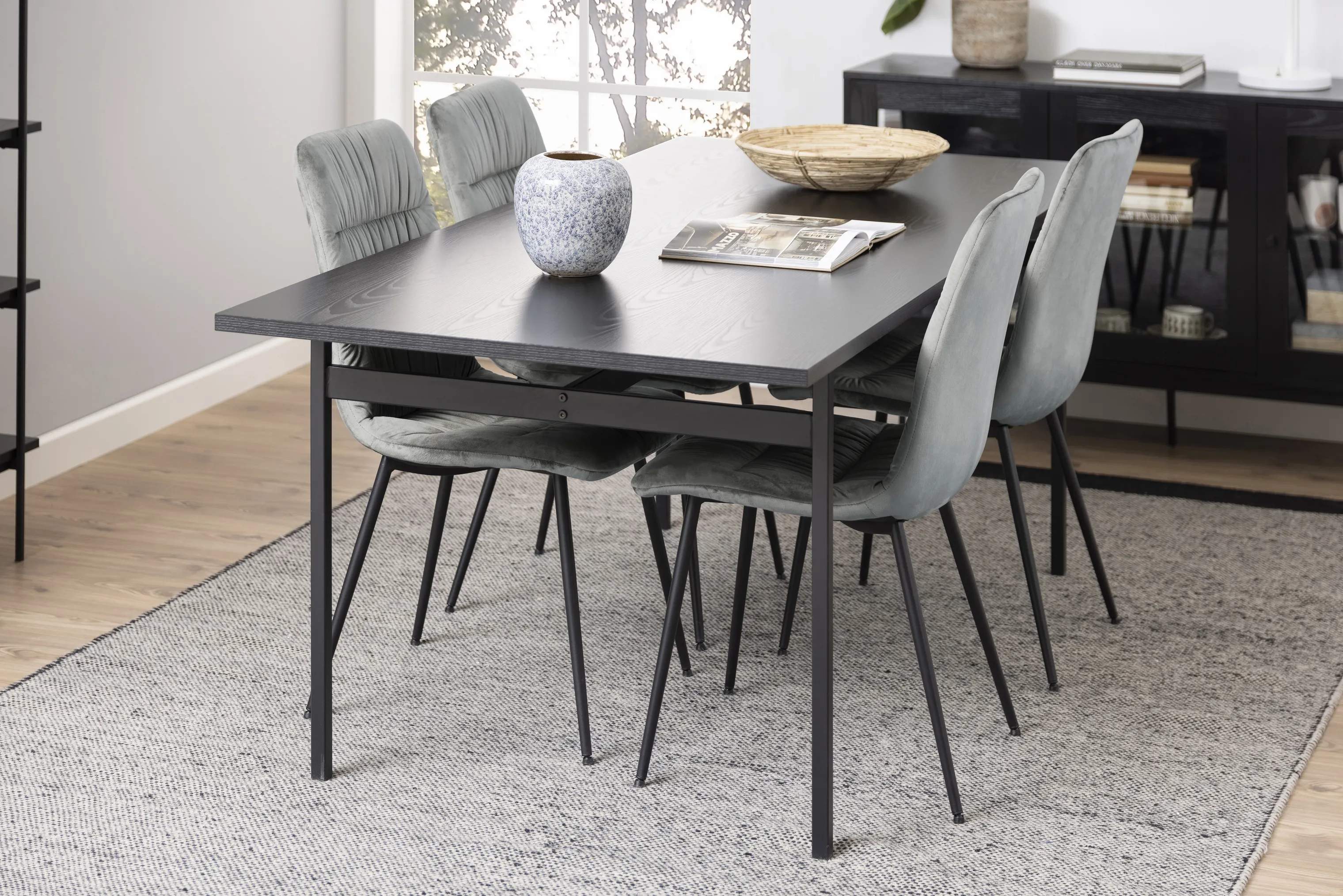 CASA Living Spiseborde Angus Spisebord i Sort, 2