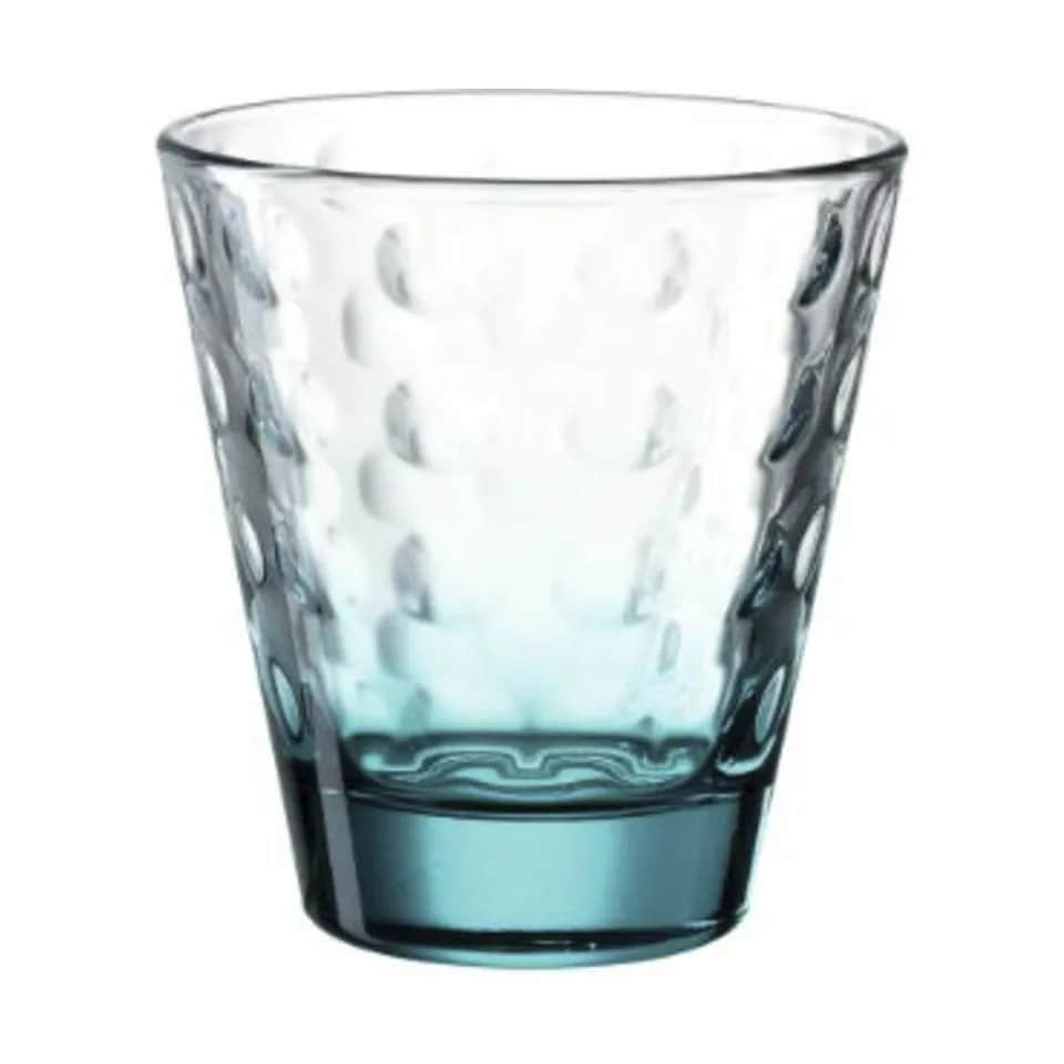 Leonardo Vandglas Leonardo Vandglas - 6 stk. i Klar/turkis, 21.5 cl, 2