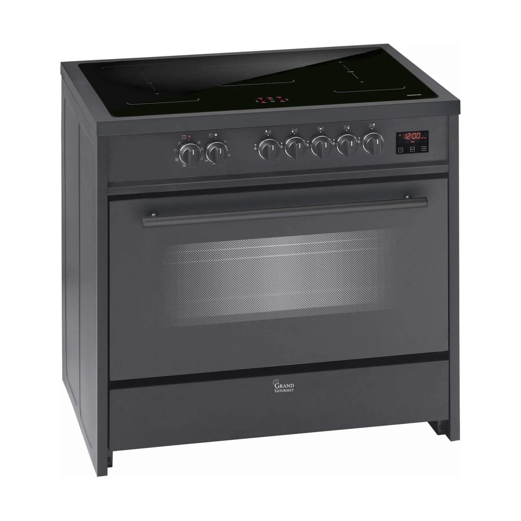 Grand Gourmet Komfurer Komfur IC90B i Matsort, 1