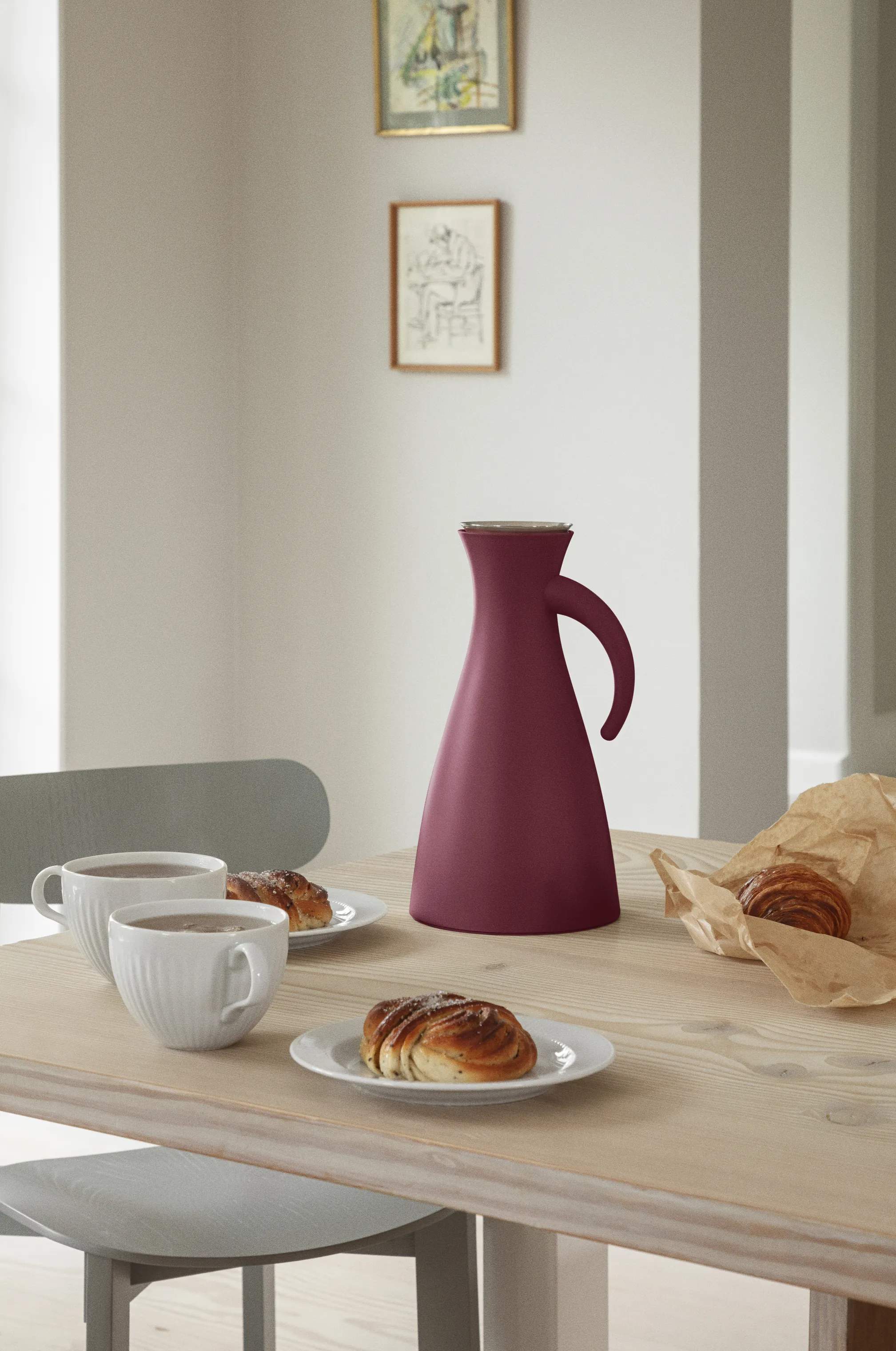Eva Solo Termokander Termokande i Ruby, 1 L, 3