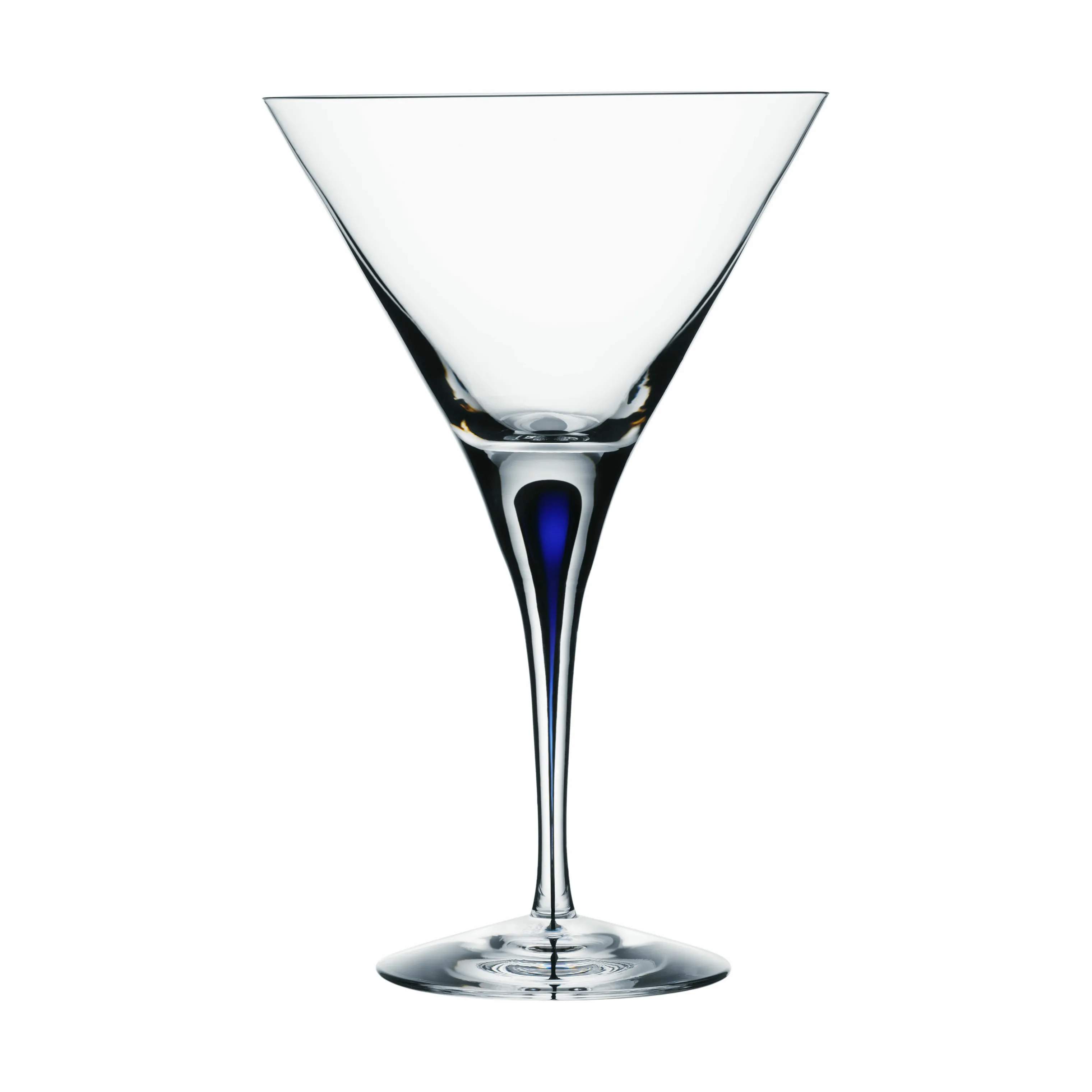 Orrefors martiniglas Intermezzo Blue Martiniglas