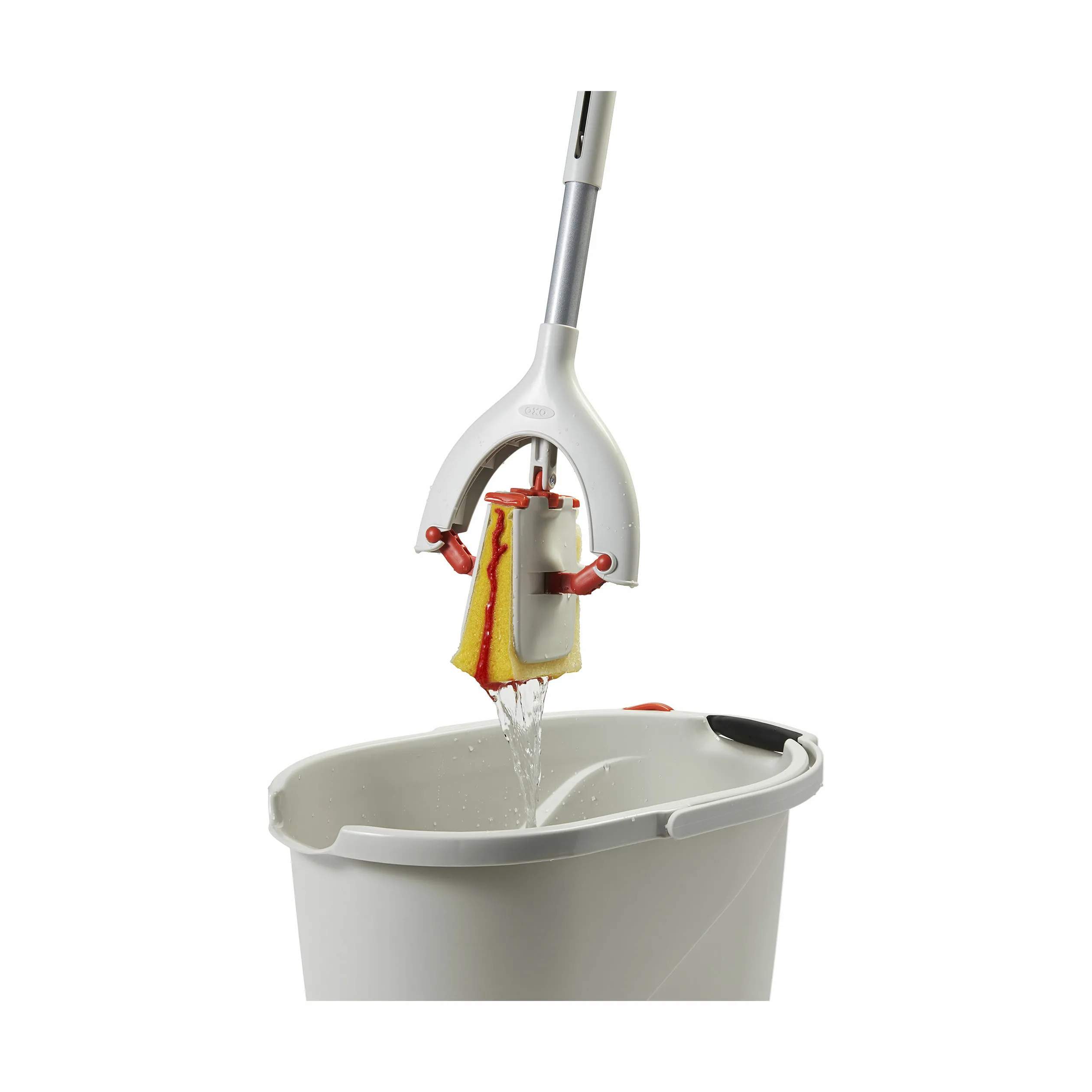 OXO Gulvvaskere og tilbehør Good Grips Butterfly Moppe i Stål/hvid, 5