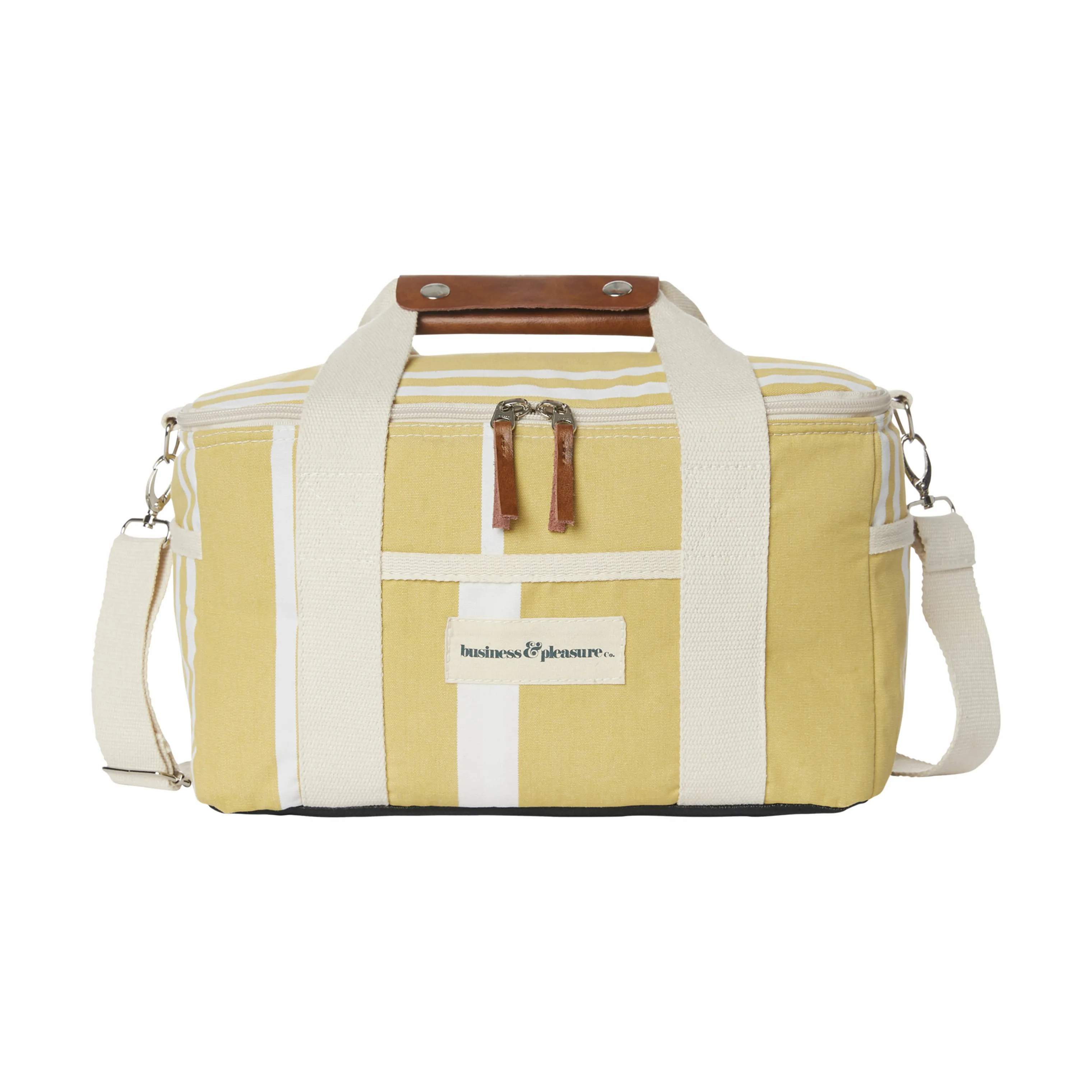 Køletaske, vintage yellow, large