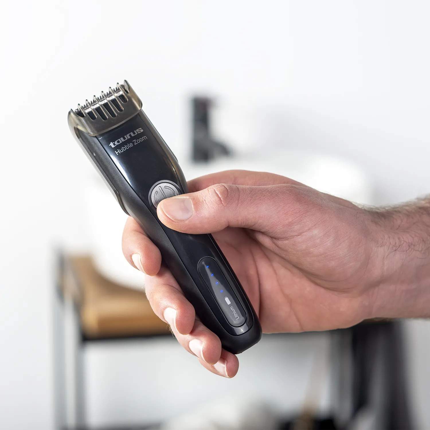 Taurus Barbermaskiner Hubble Skægtrimmer i sort, 2