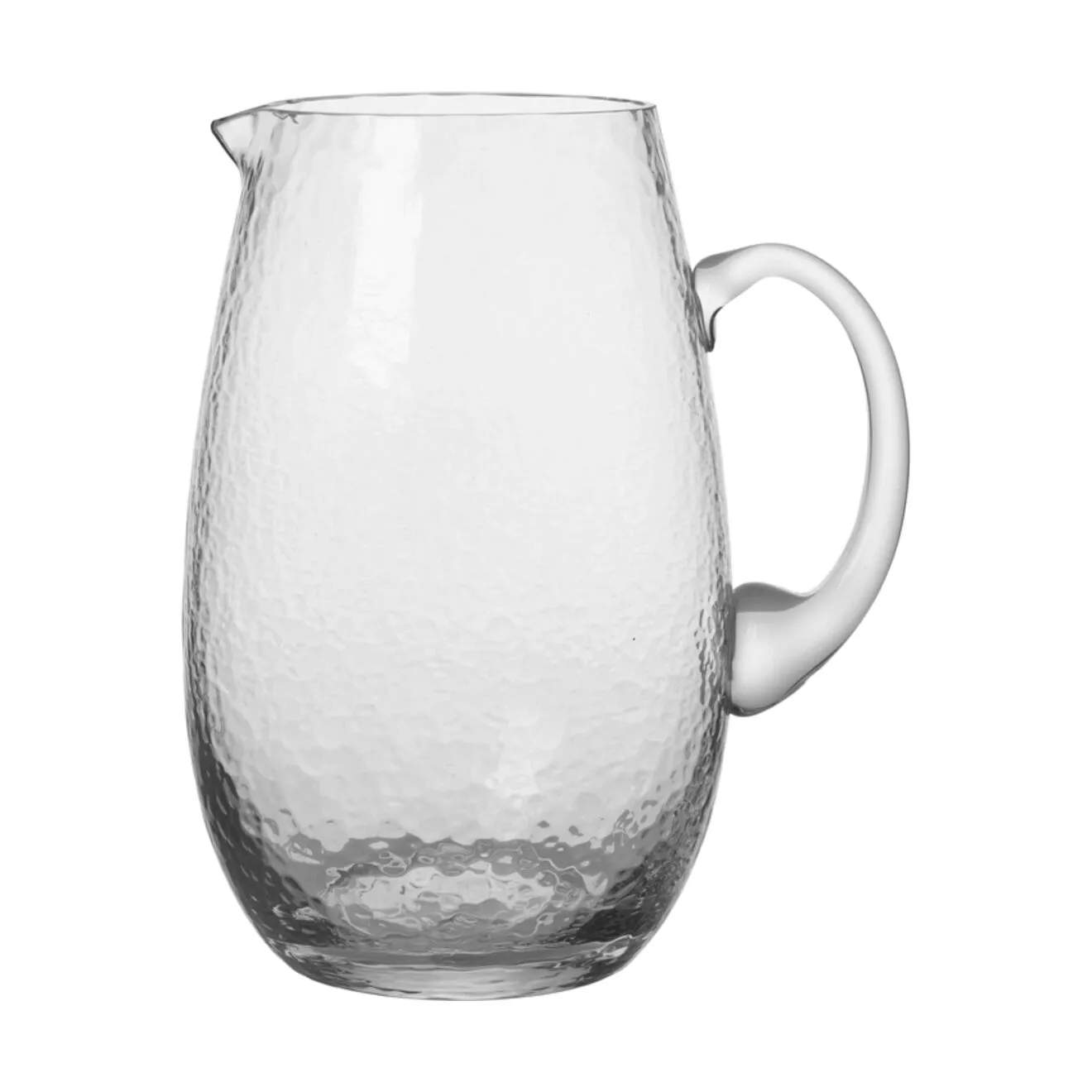 Hammered Kande, clear, large