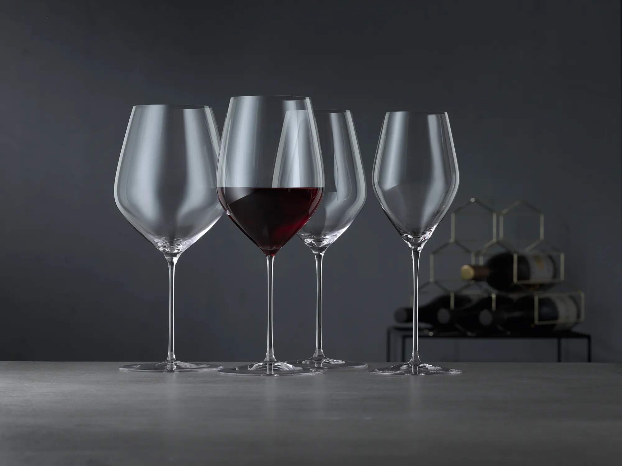 Spiegelau Rødvinsglas HI-LITE Rødvinsglas - 2 stk. i KLAR, 2