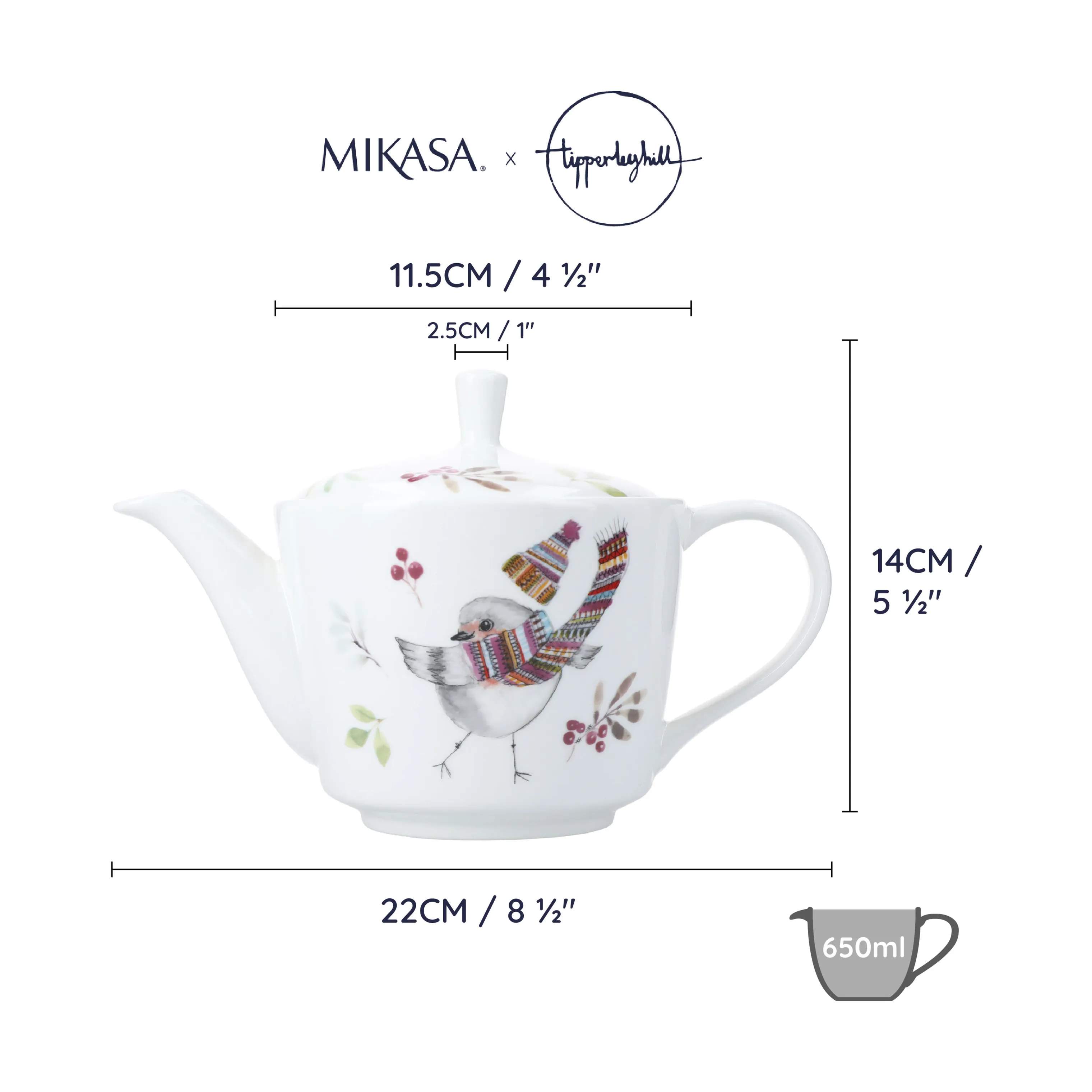Mikasa Tekander Tipperley Hill Tipperleyhill Tekande i White, 3