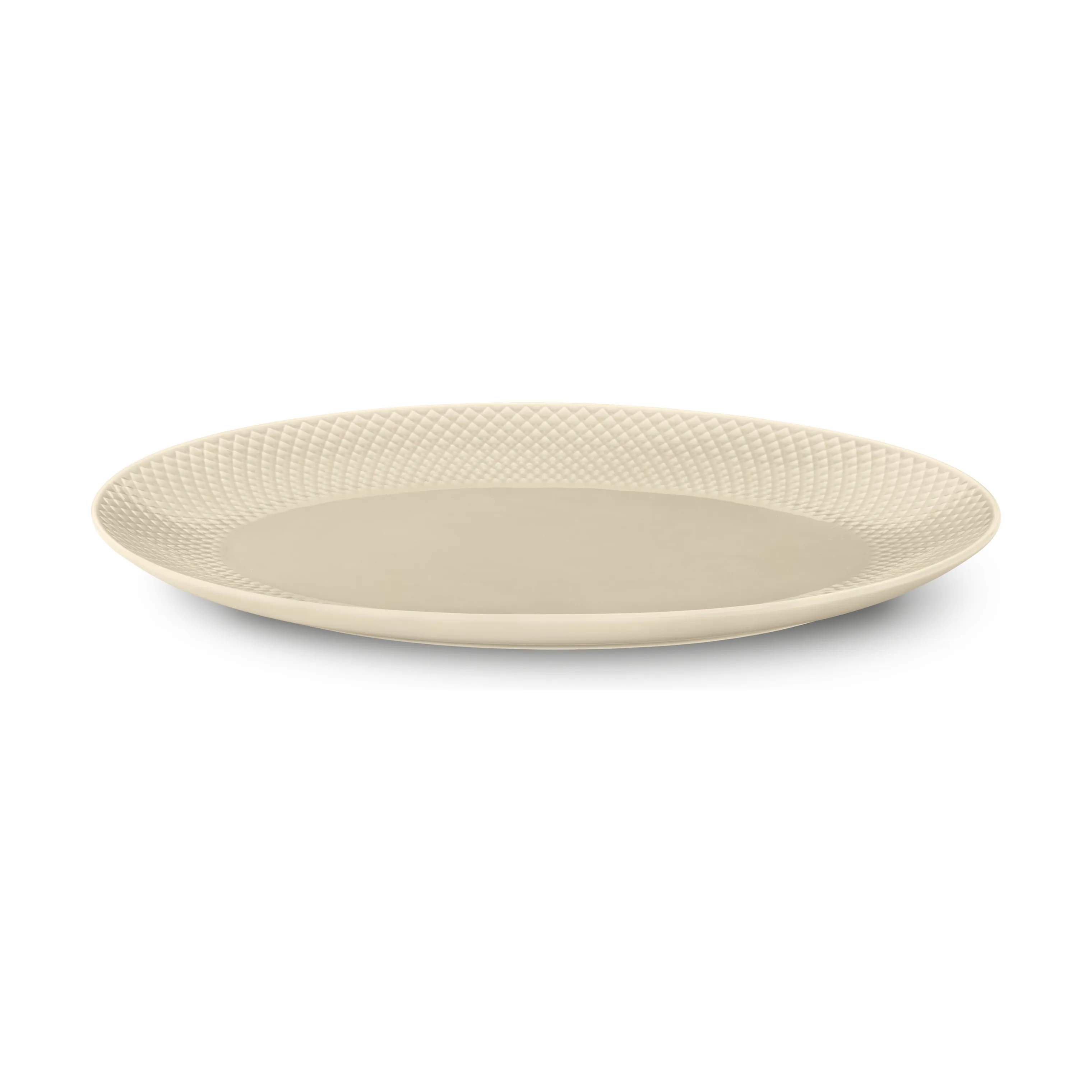 Lyngby Porcelæn Serveringsfade Rhombe Earth Serveringsfad i Marble, 4