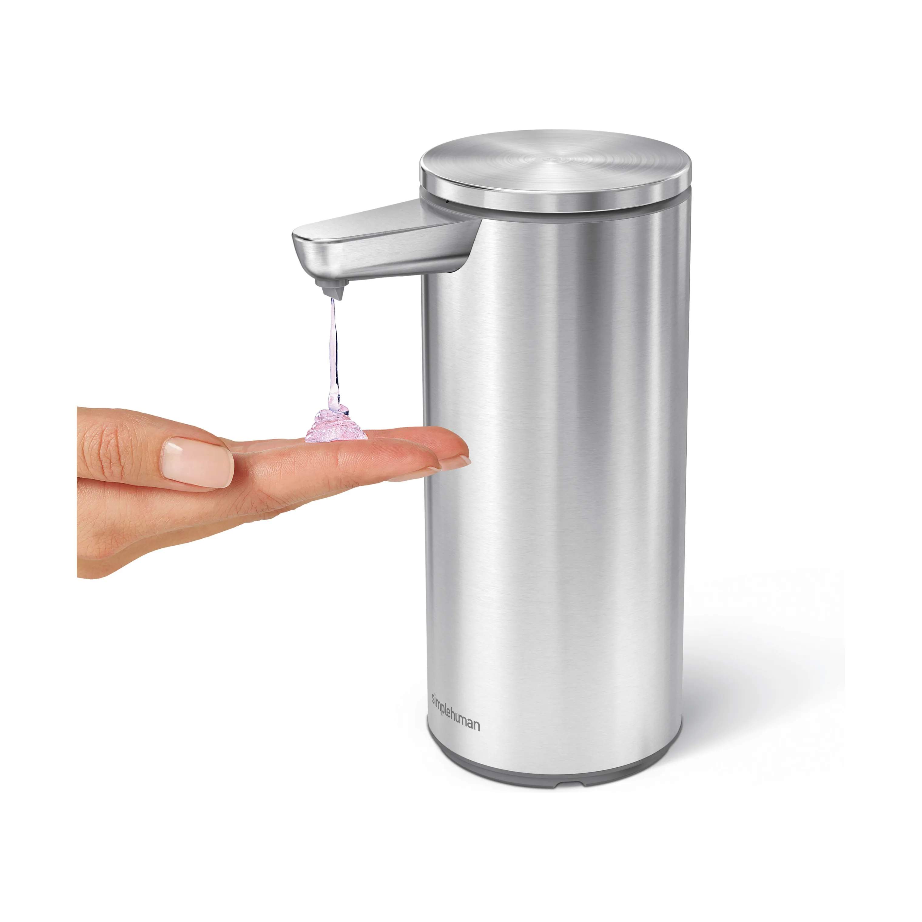 Simplehuman Sæbedispensere Sæbedispenser m. Sensor i Børstet stål, 3