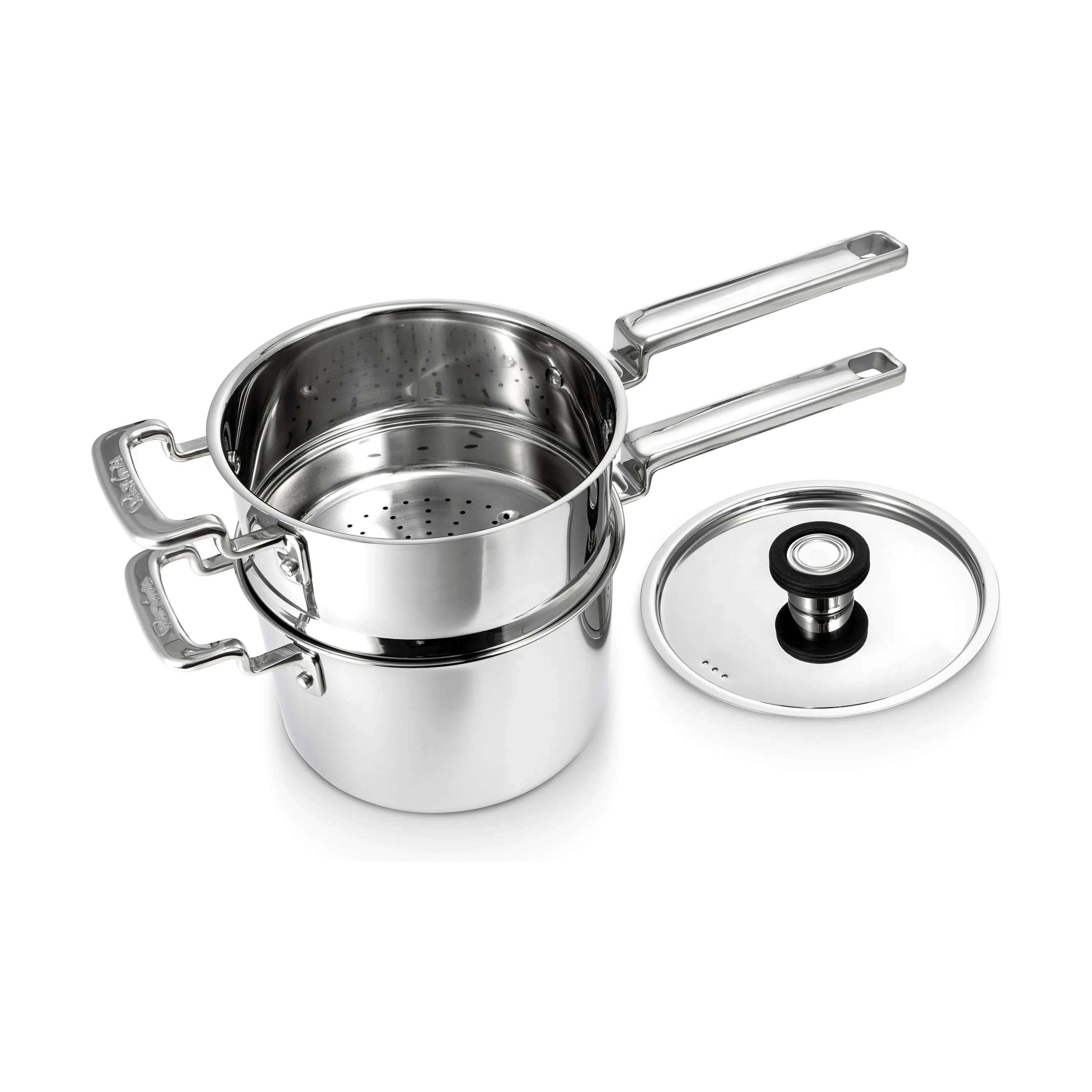 Robert Welch Tilbehør til gryder 316 Series Dampsæt - 2 stk. i 19,5 cm, 1