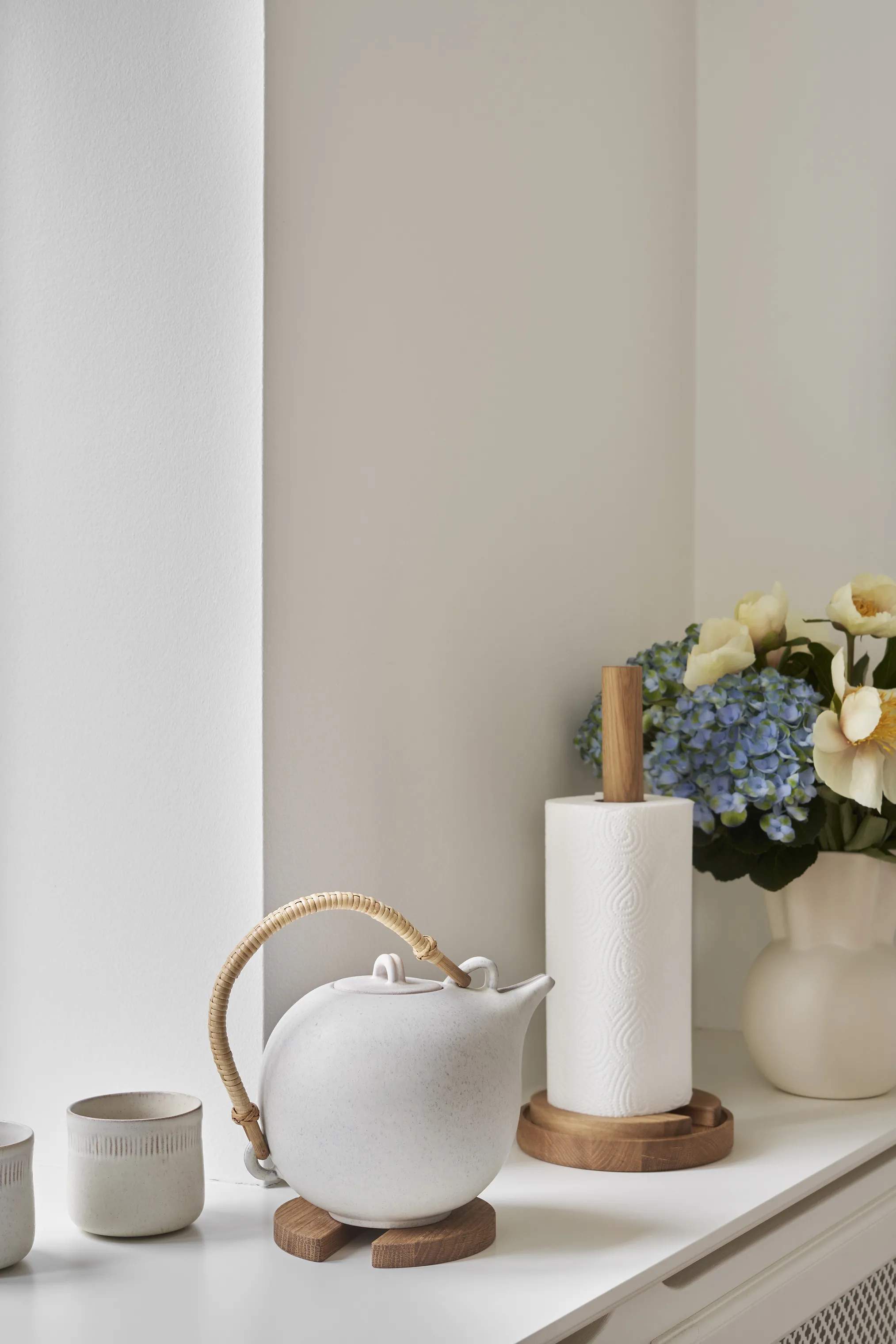 Spring Copenhagen Køkkenrulleholdere Stack Køkkenrulleholder i Egetræ, 2
