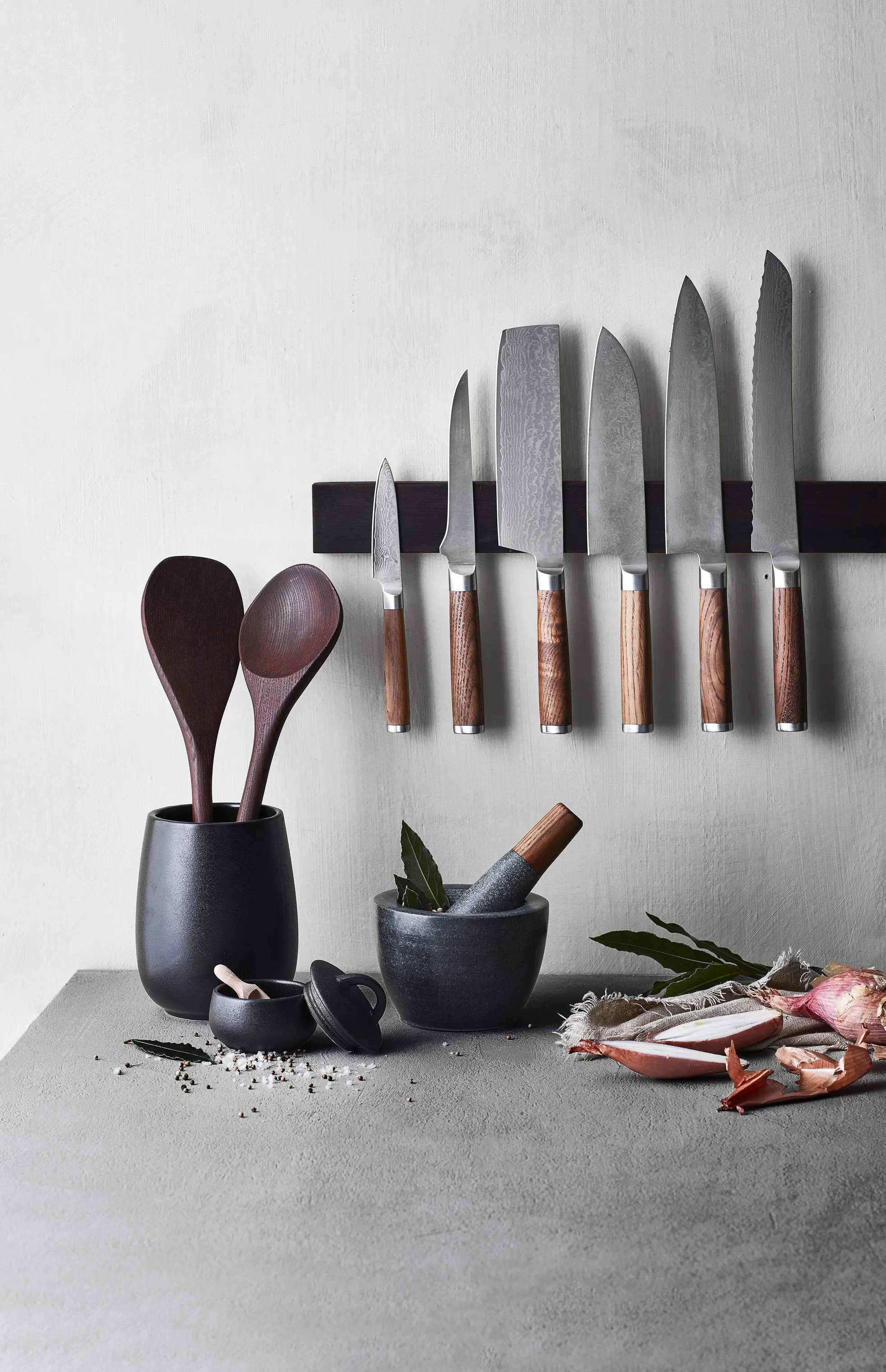Timm Vladimir Kitchen Kokkeknive Nakirikniv i Brun;sølv, 2
