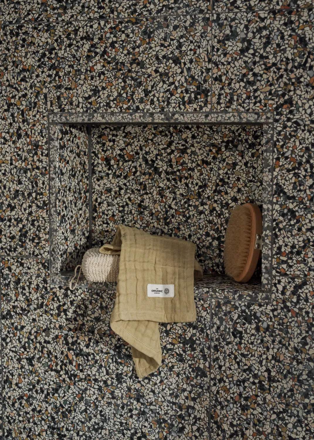 The Organic Company Vaskeklude FINE Vaskeklud - 3 stk. i Honey, 30 cm, 2
