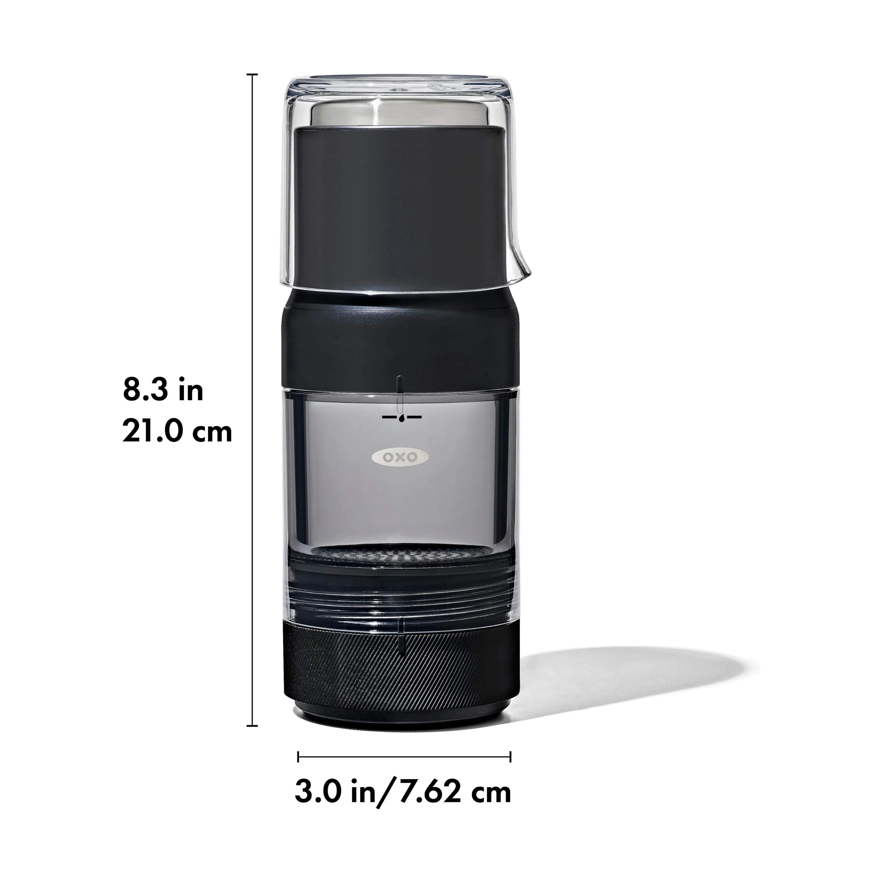 OXO Stempelkander Brew Espressobrygger i Sort, 4