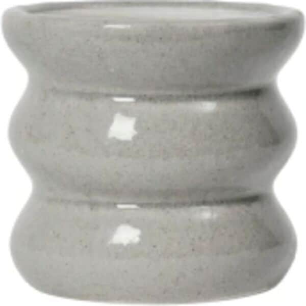 Broste Copenhagen Urtepotteskjulere Minna Urtepotte i Grå, 12 cm, 1