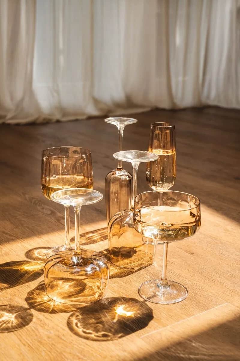 Leopold Vienna Champagneglas Corvina Champagneglas - 2 stk. i Klar/brun, 2