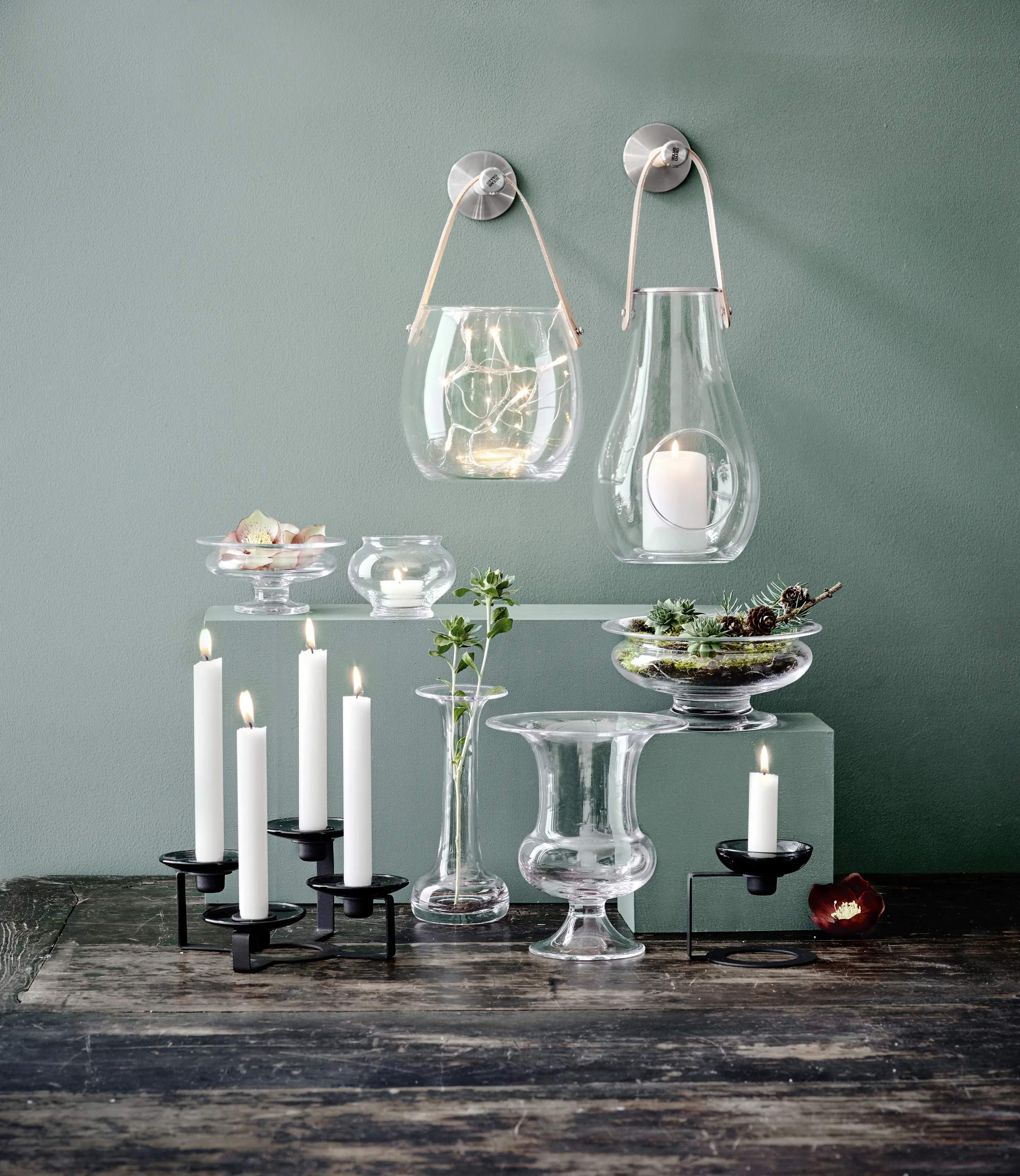 Holmegaard Lanterner Design with Light Lanterne i klar, 16 cm, 2