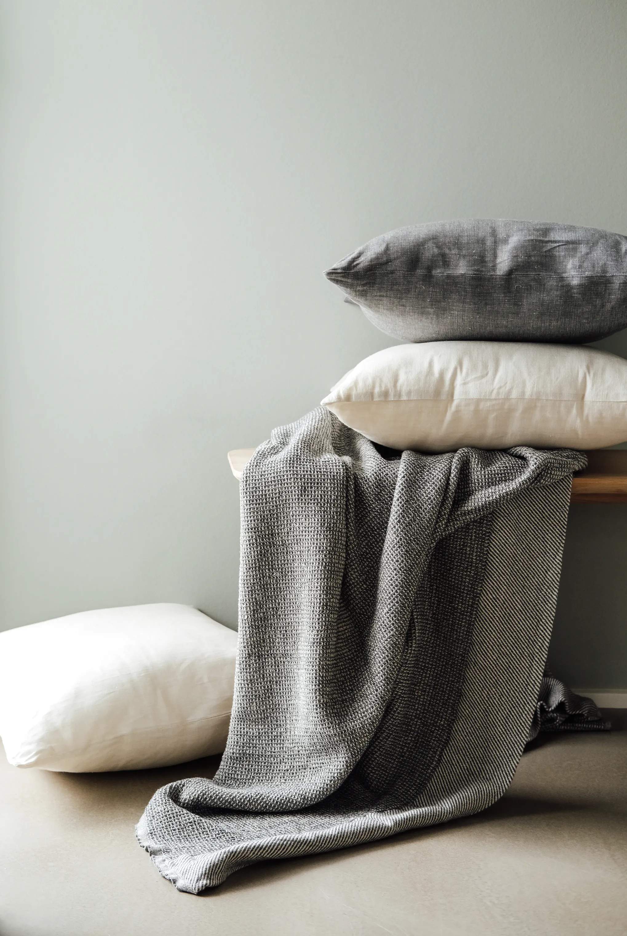 SKAGEN living Plaider Plaid i Grå, 2