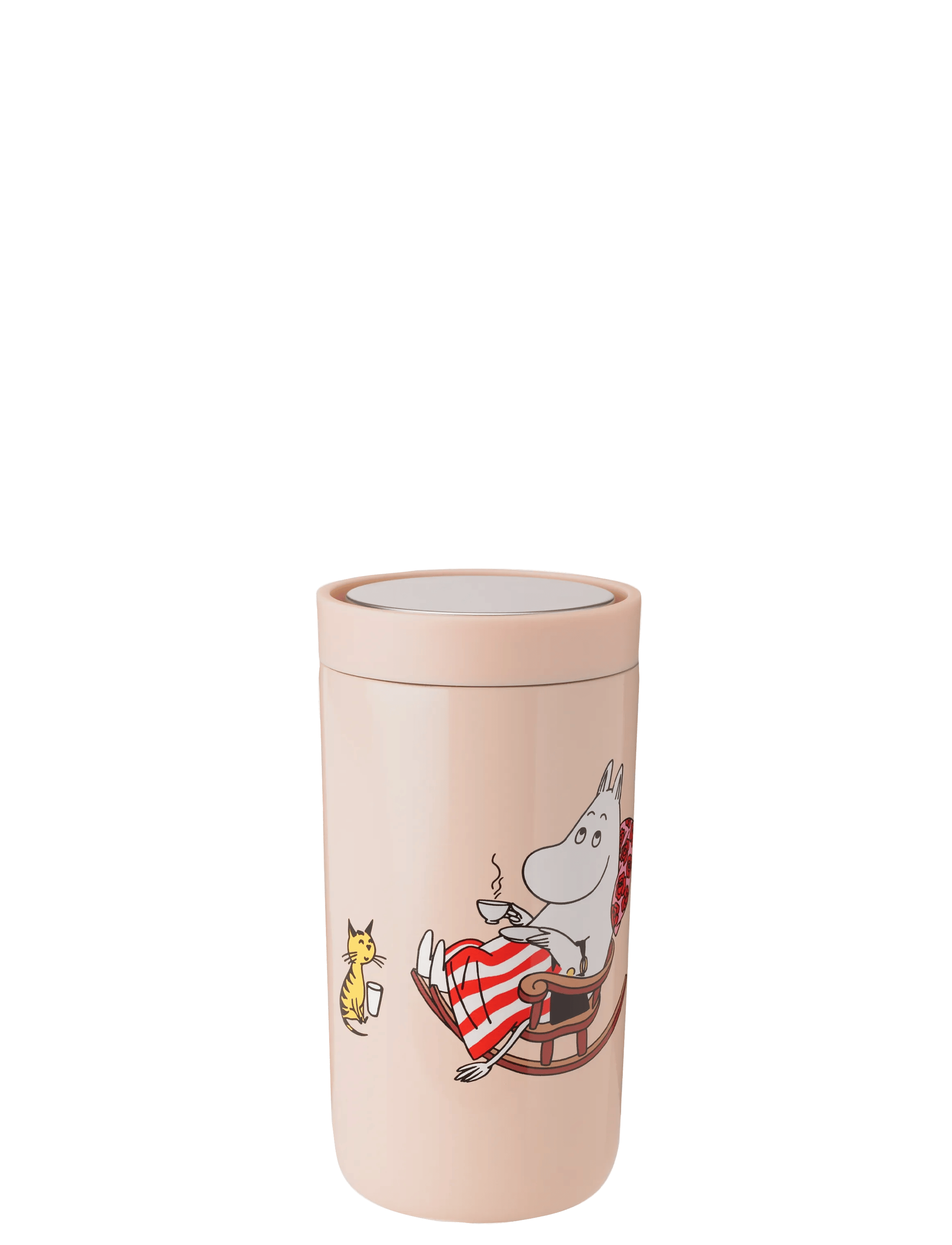 Stelton To go kopper Drink-It To-Go Click Termokop i Moomin mamma, 20 cl, 1