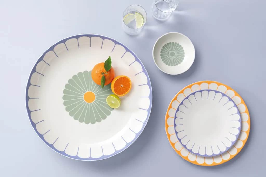Villeroy & Boch Serveringsskåle Fleur Couleur Skål i Multifarvet, 3
