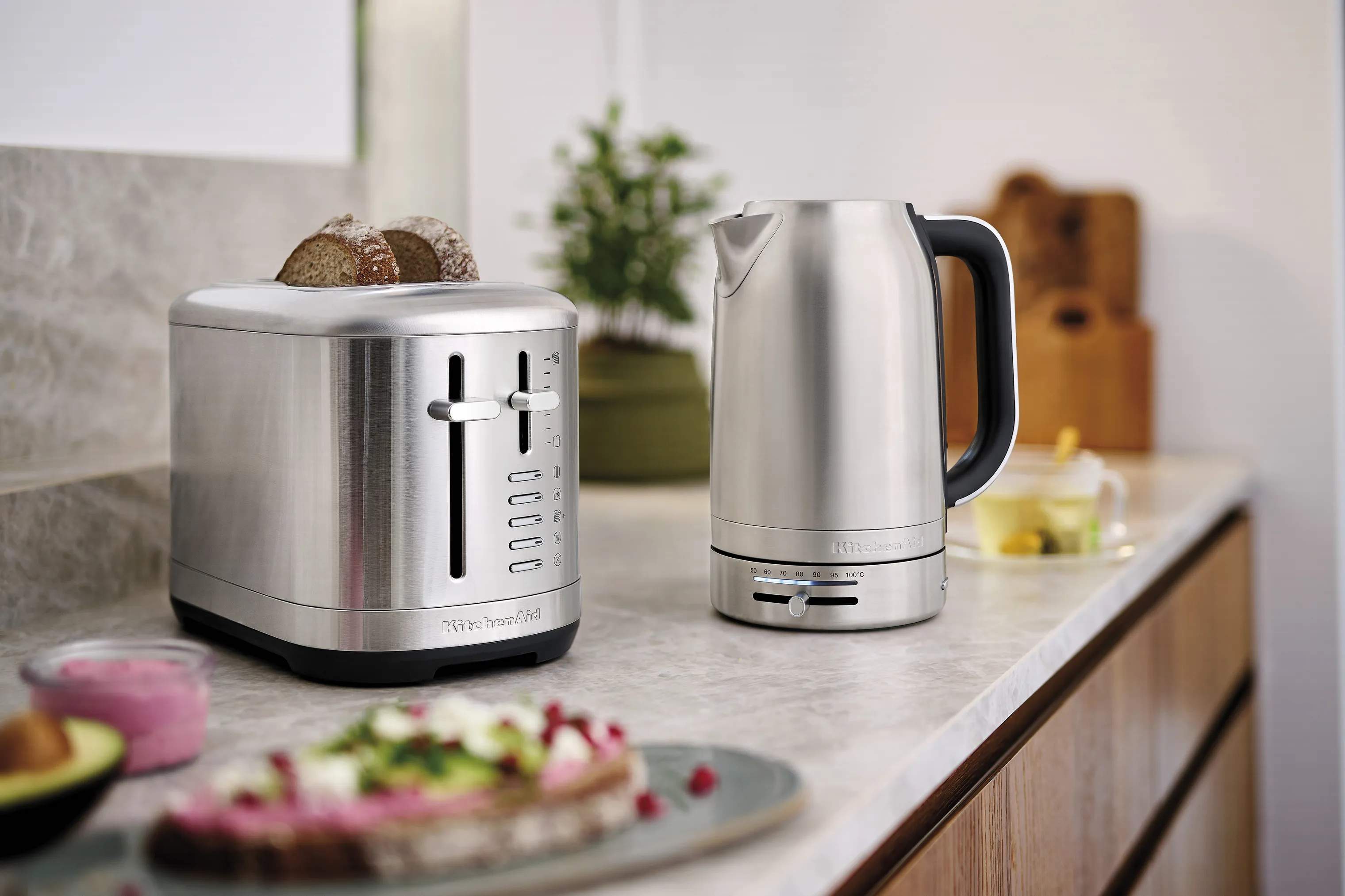 KitchenAid Brødristere Artisan Brødrister i Stainless Steel, 3