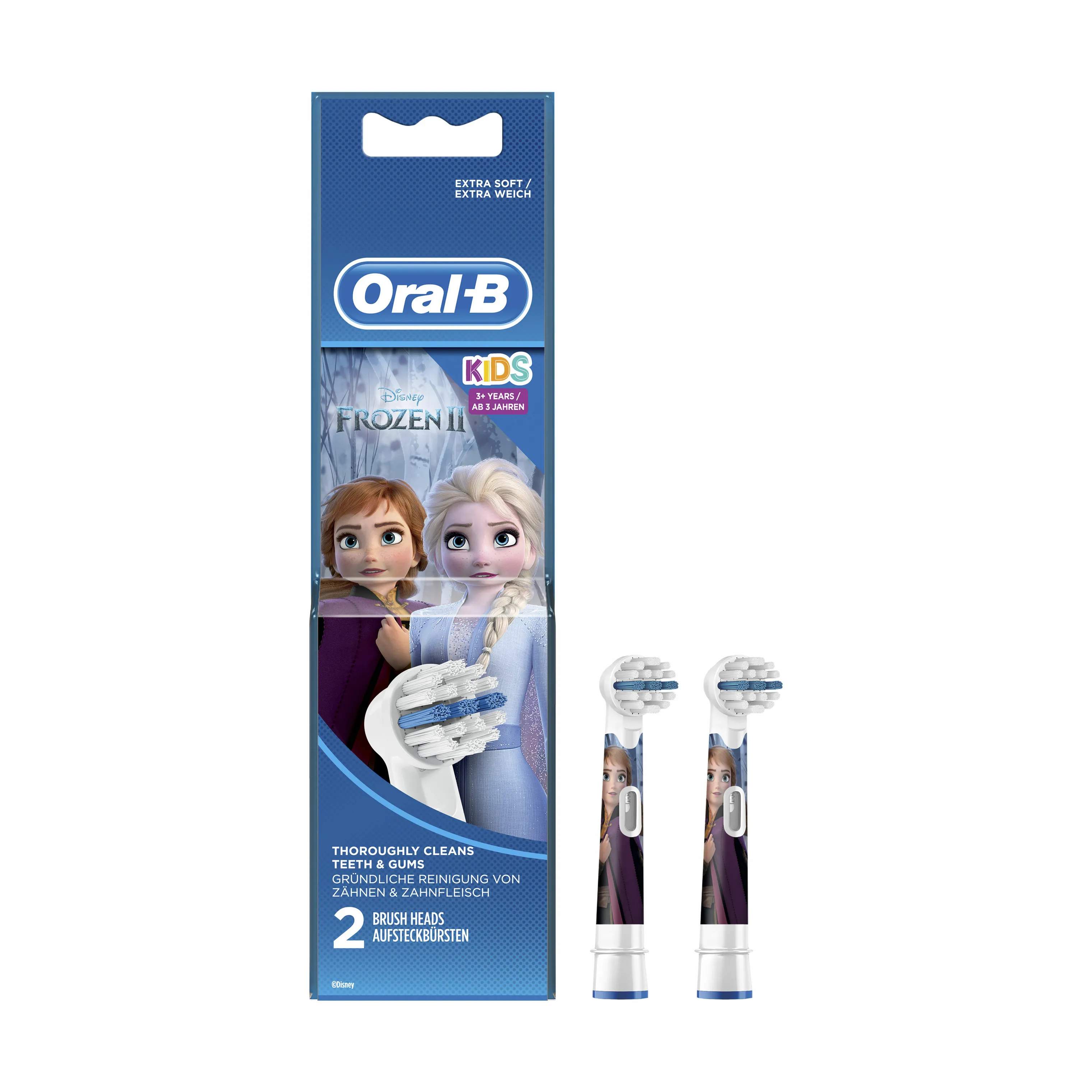 Oral-B tandbørstehoveder Disney Frozen 2 Tandbørstehoved - 2 stk.