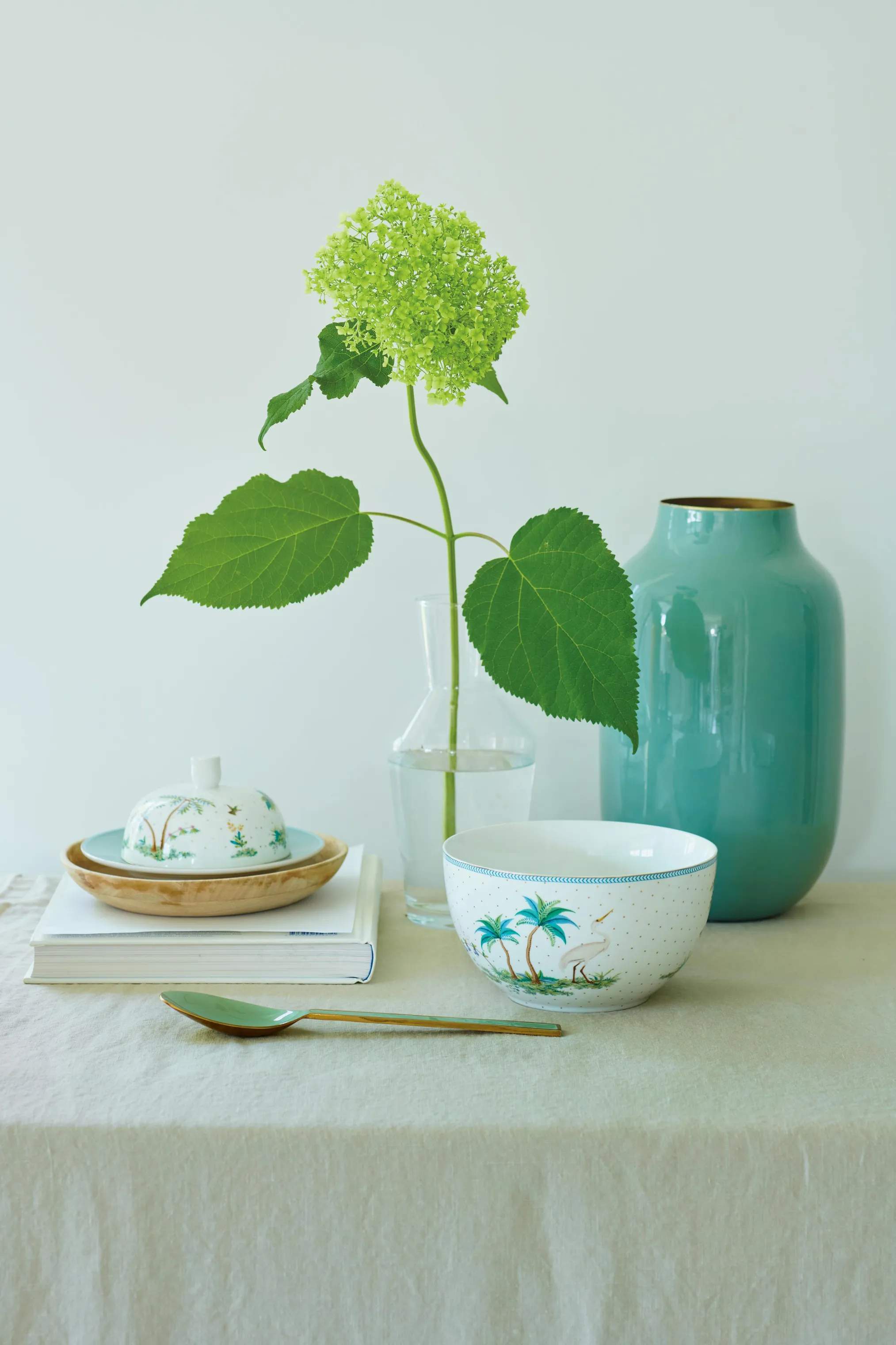 PIP Studio Serveringsfade Jolie Smørboks i Dot white, 3