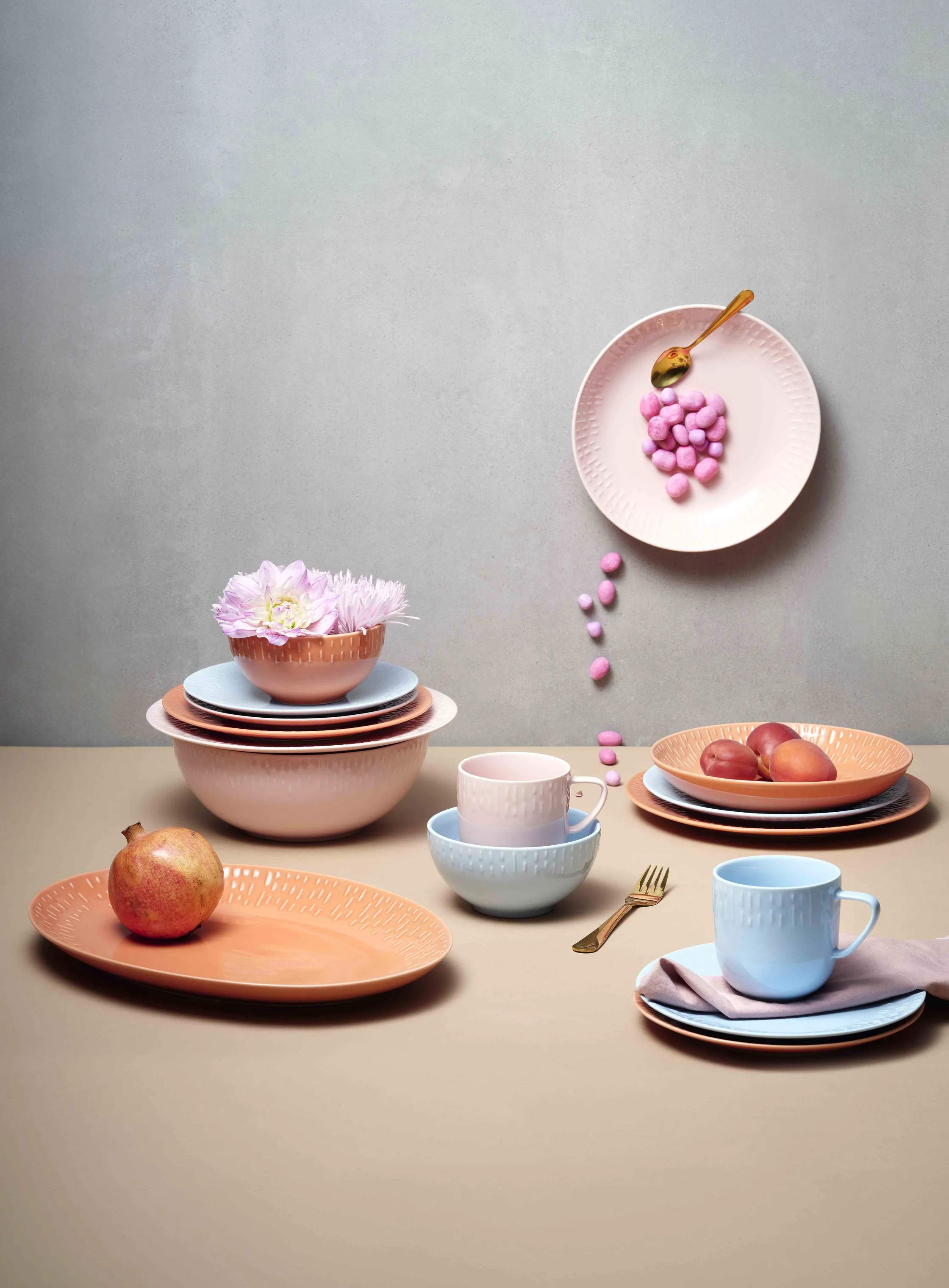 Life In Colour Pastatallerkener Confetti Pastatallerken i Candy floss, 4