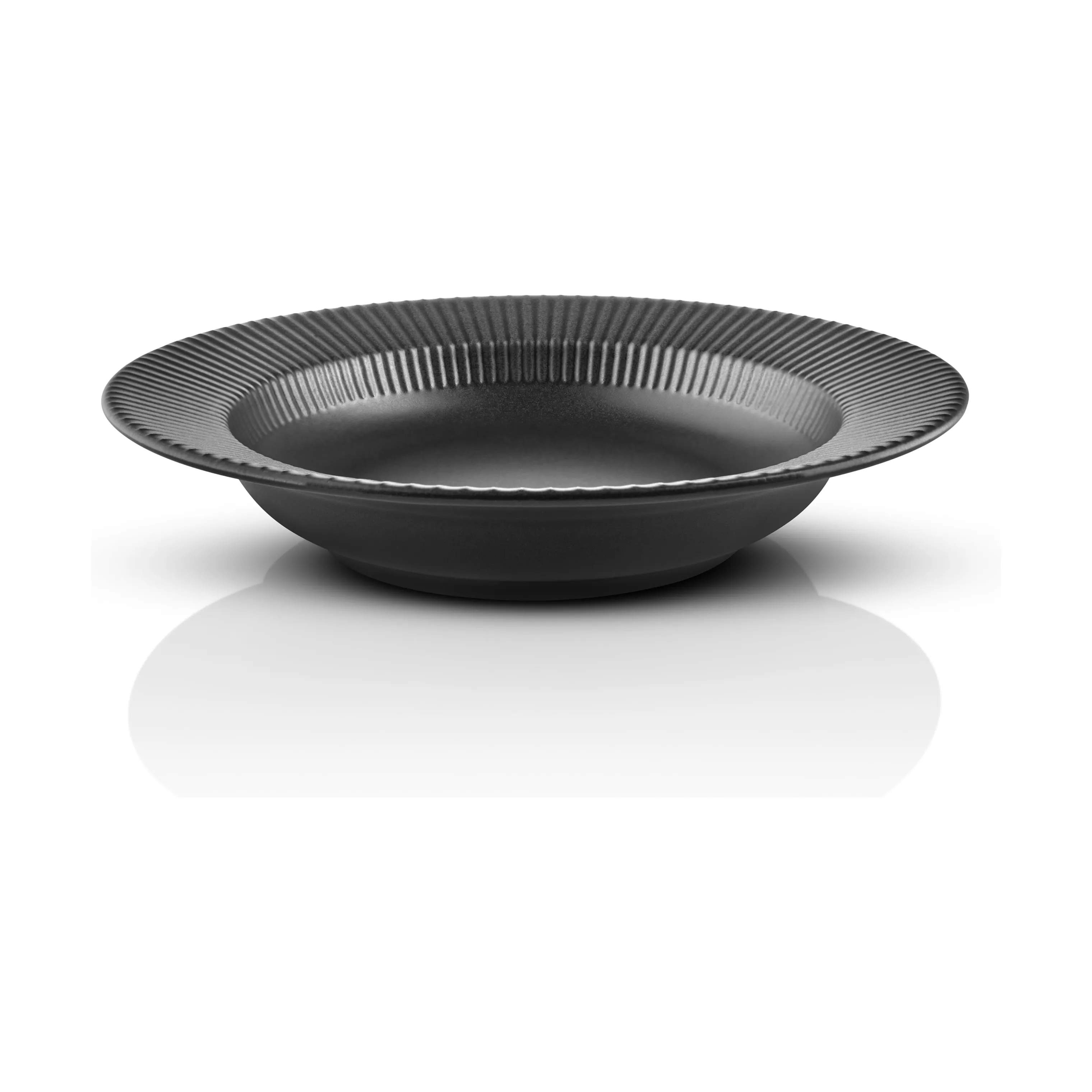 Eva Trio Dybe tallerkener Legio Nova Dyb Tallerken i Sort, 22 cm, 4