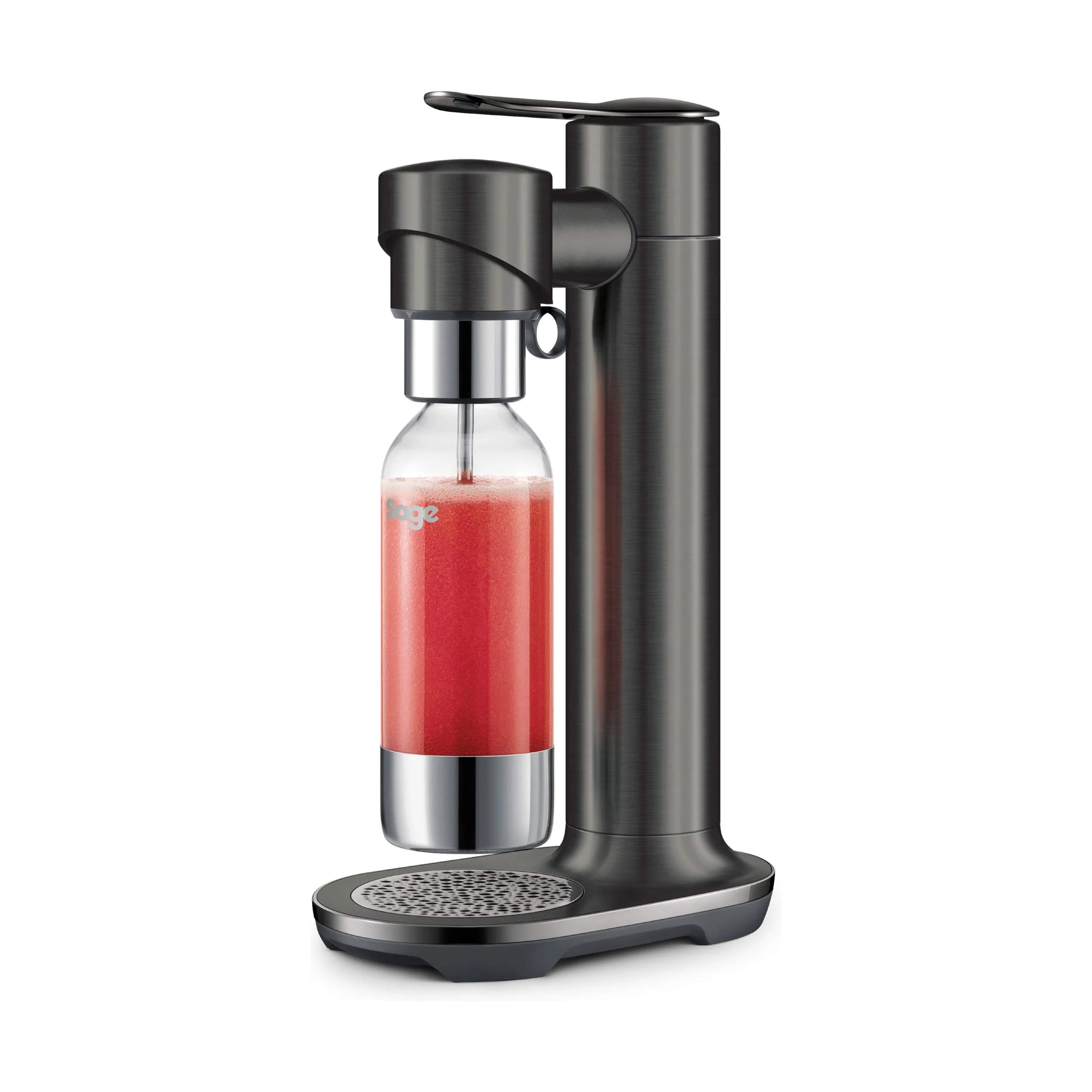 InFizz Fusion Sodamaker, black noir, large