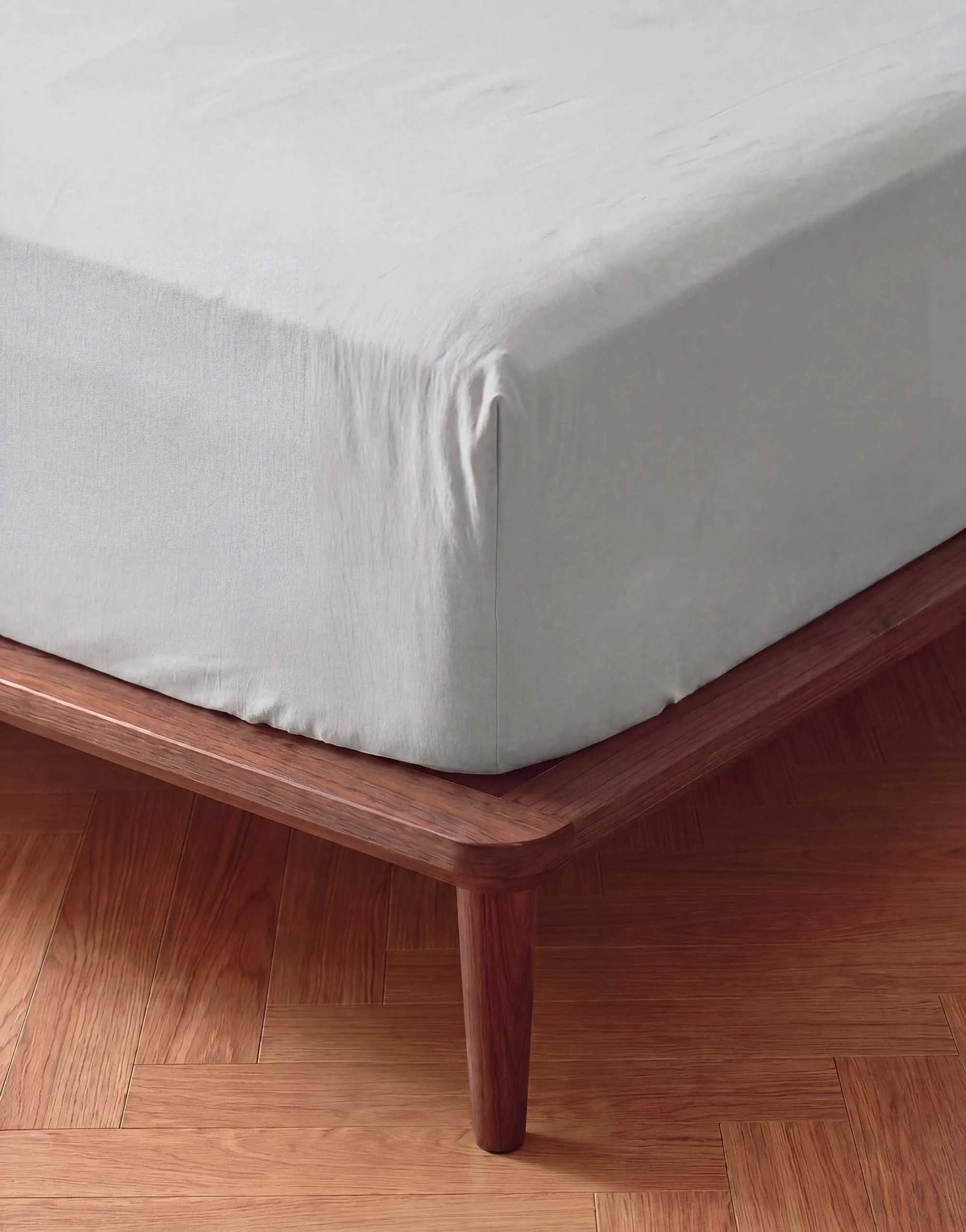 Essenza Lagner Fine Organic Jersey Boxlagen i Grey, B200 x L220 cm, 4