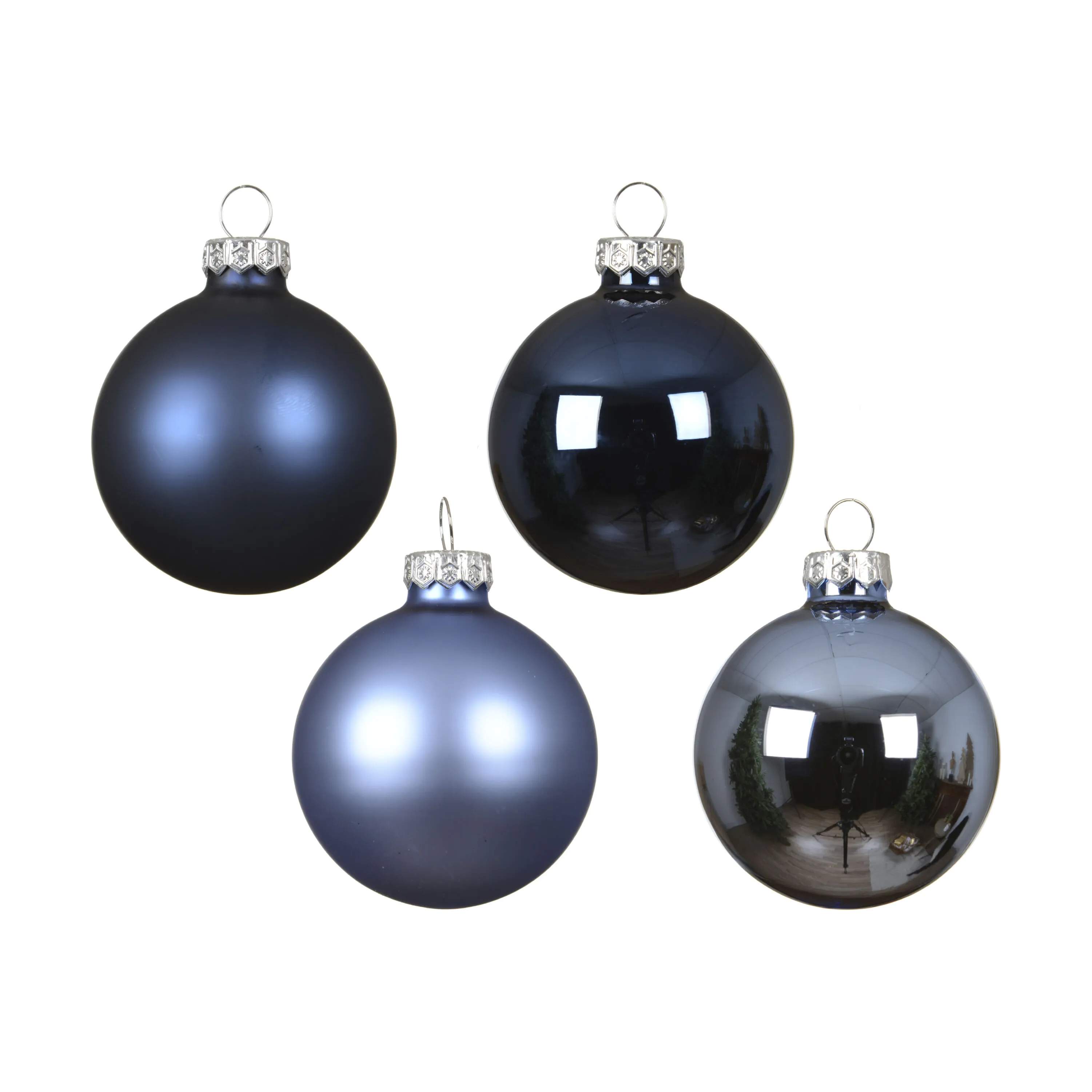 Casa Christmas Julekugler Julekugle - 20 stk. i Blue dawn/Night blue, 1