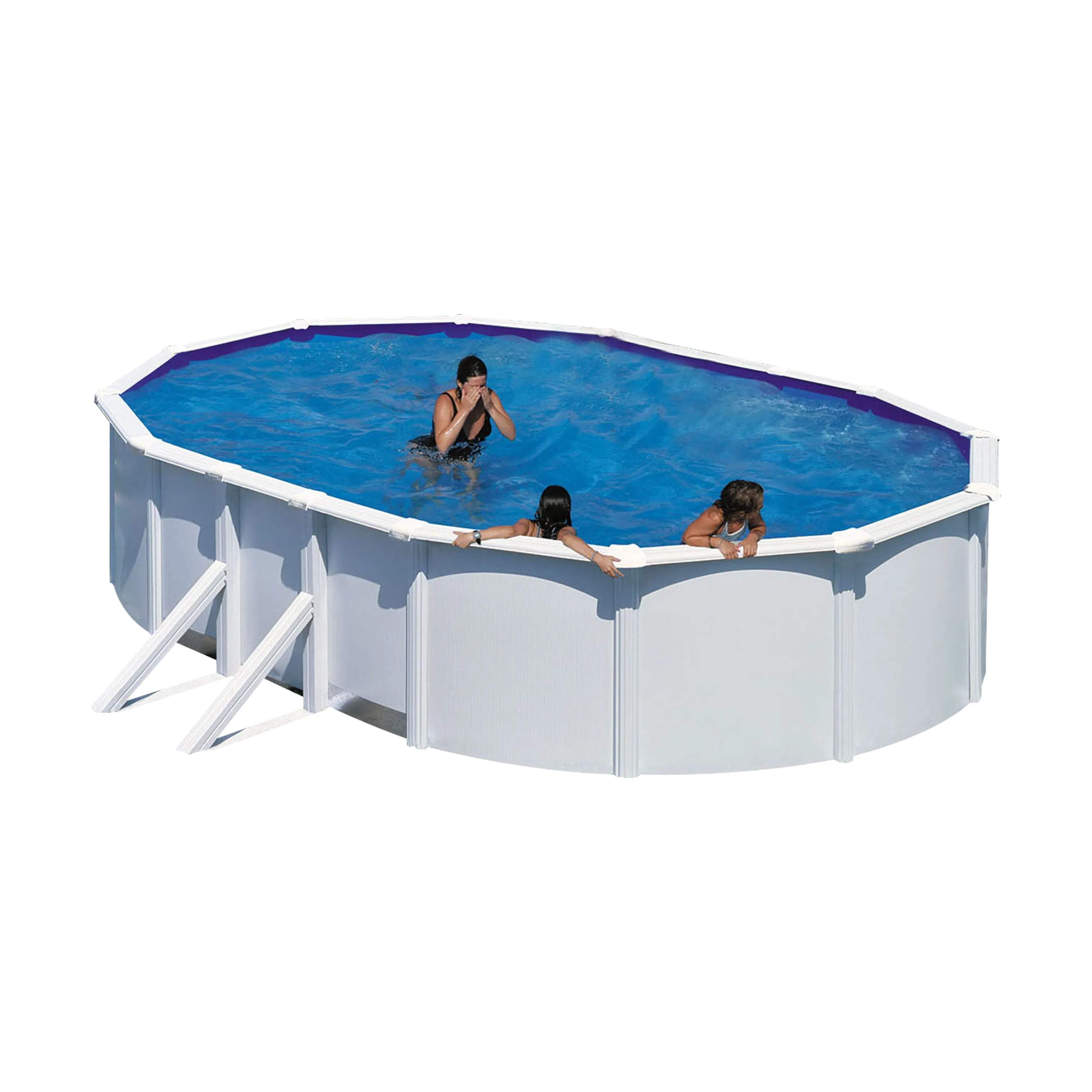 Swim & Fun Pools Fritstående Pool i Hvid, 1