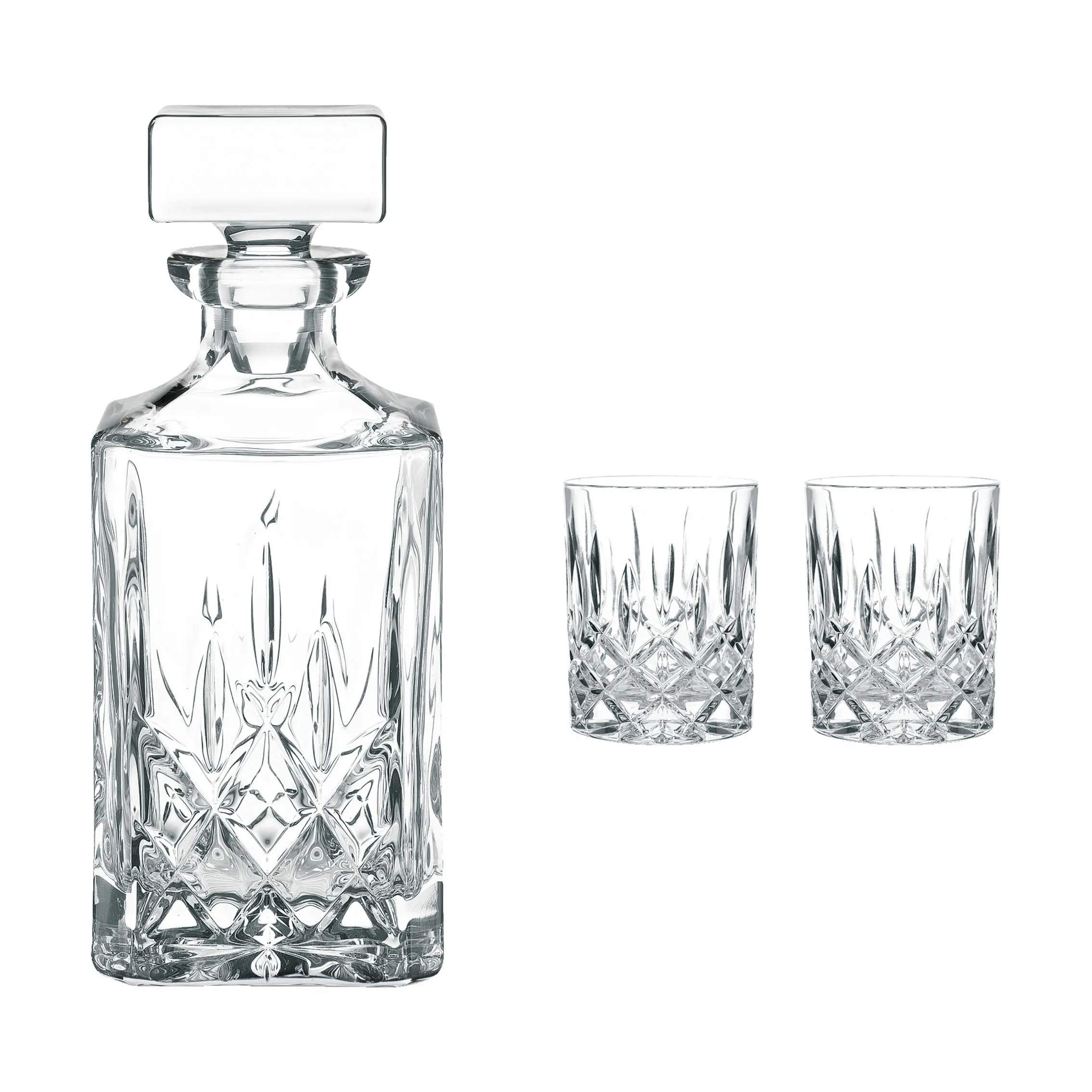 Nachtmann Øvrigt bartilbehør Noblesse Whisky-karaffel m. glas i Klar, 1