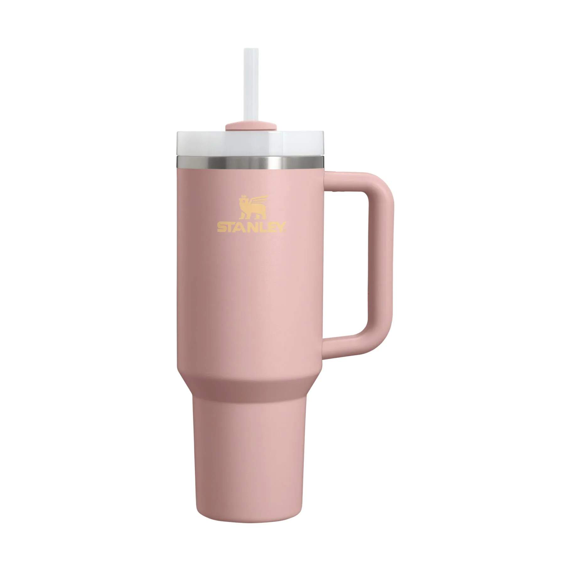 Stanley To go kopper The Quencher H2.0 Flowstate Tumbler i Peach Rose/yellow, 1.18 L, 1