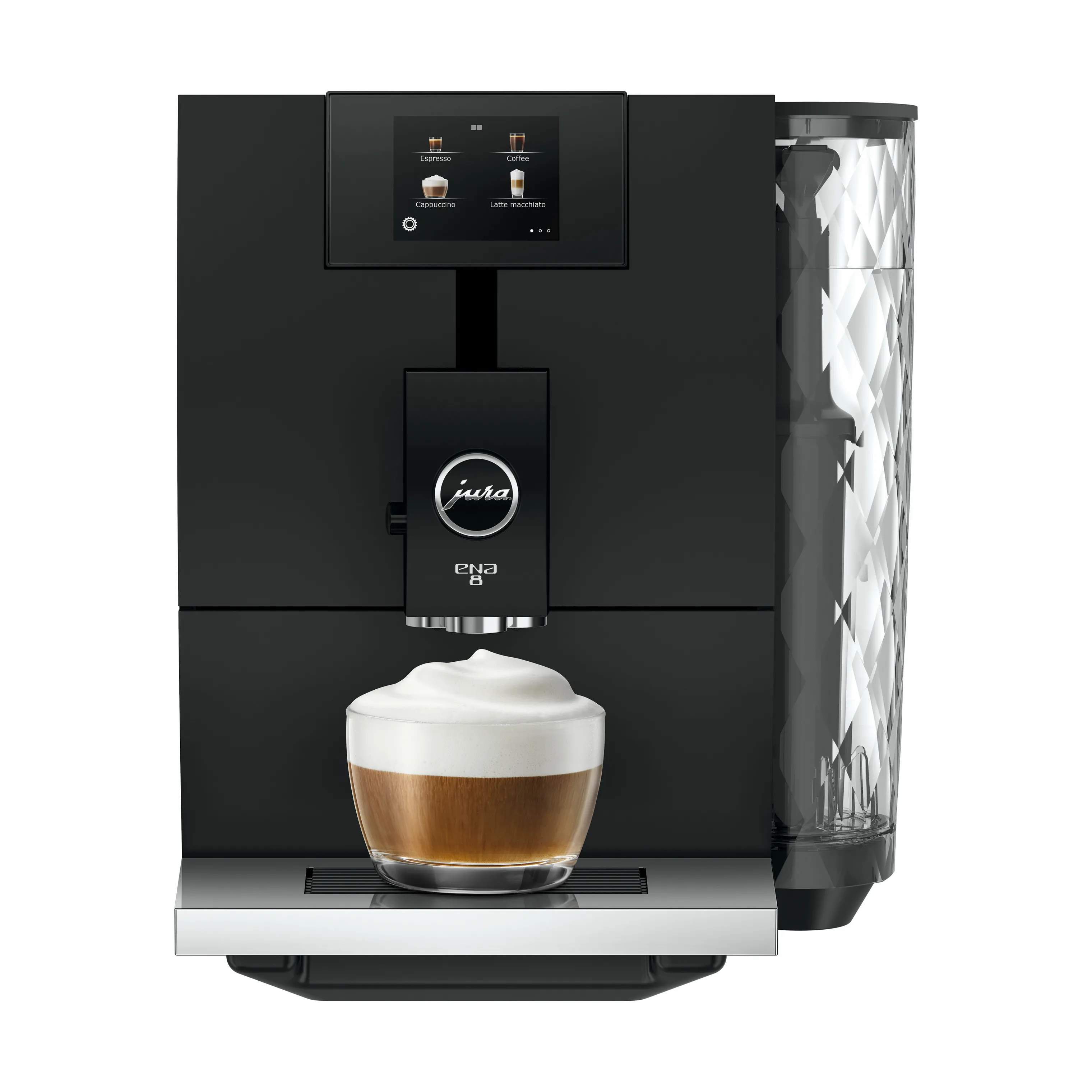 JURA Espressomaskiner ENA 8 (EC) Kaffemaskine i Metropolitan Black, 5