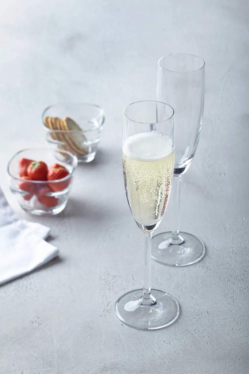 Leonardo Champagneglas Daily Champagneglas - 6 stk. i Klar, 2