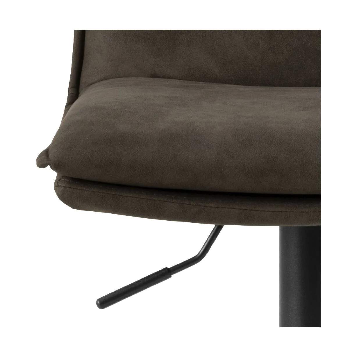 CASA Living Barstole Flynn Barstol - 2 stk i Antracit/mat sort, 4