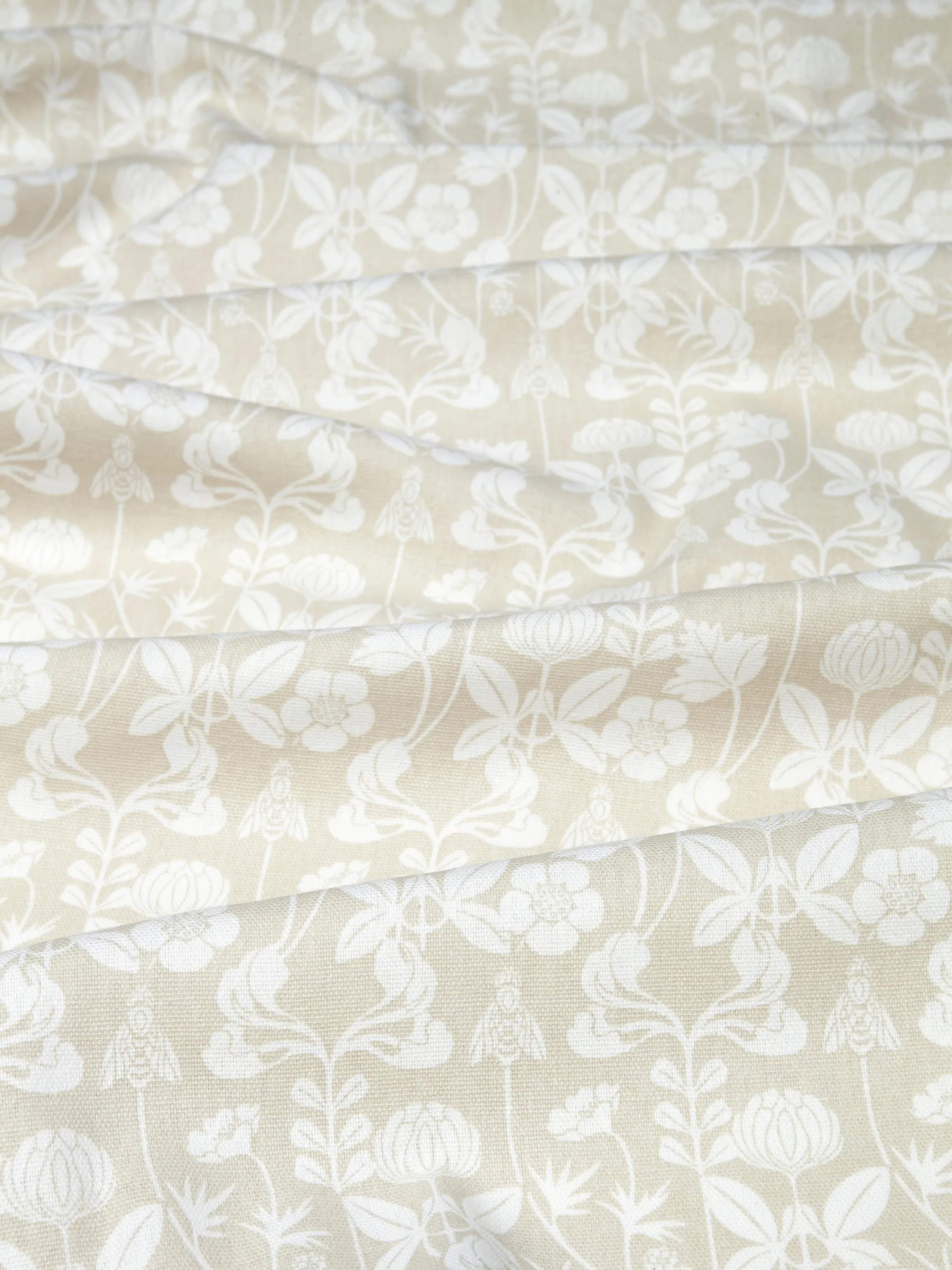 Svanefors Gardiner og gardinstænger De Mina Gardin - 2 stk. i Beige, 3