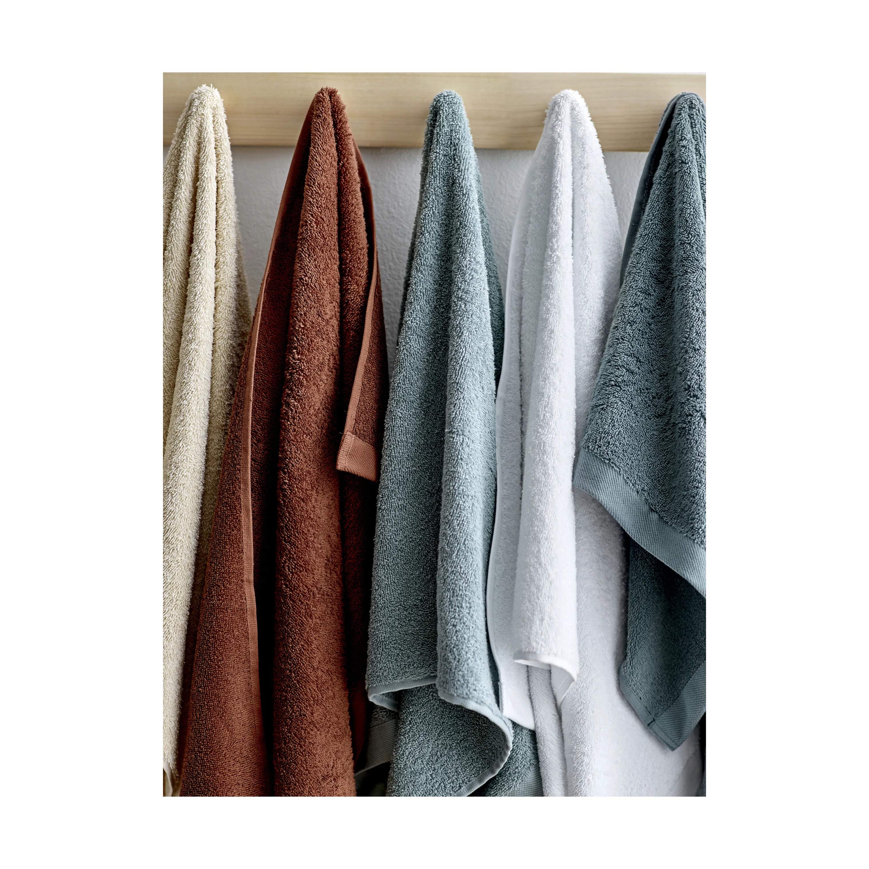 Södahl Håndklæder Organic Comfort Håndklæde i White, B50 x L100 cm, 6