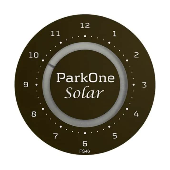 ParkOne p Solar Elektronisk P-skive FS46