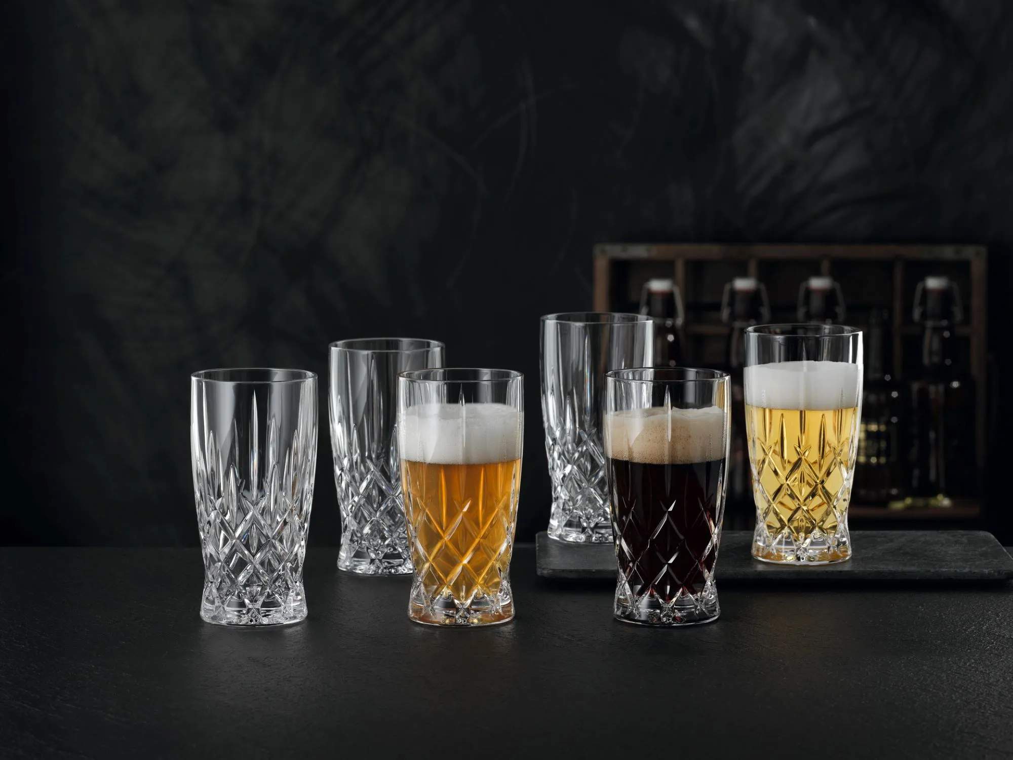 Nachtmann Ølglas Noblesse Ølglas - 6 stk. i klar, 2