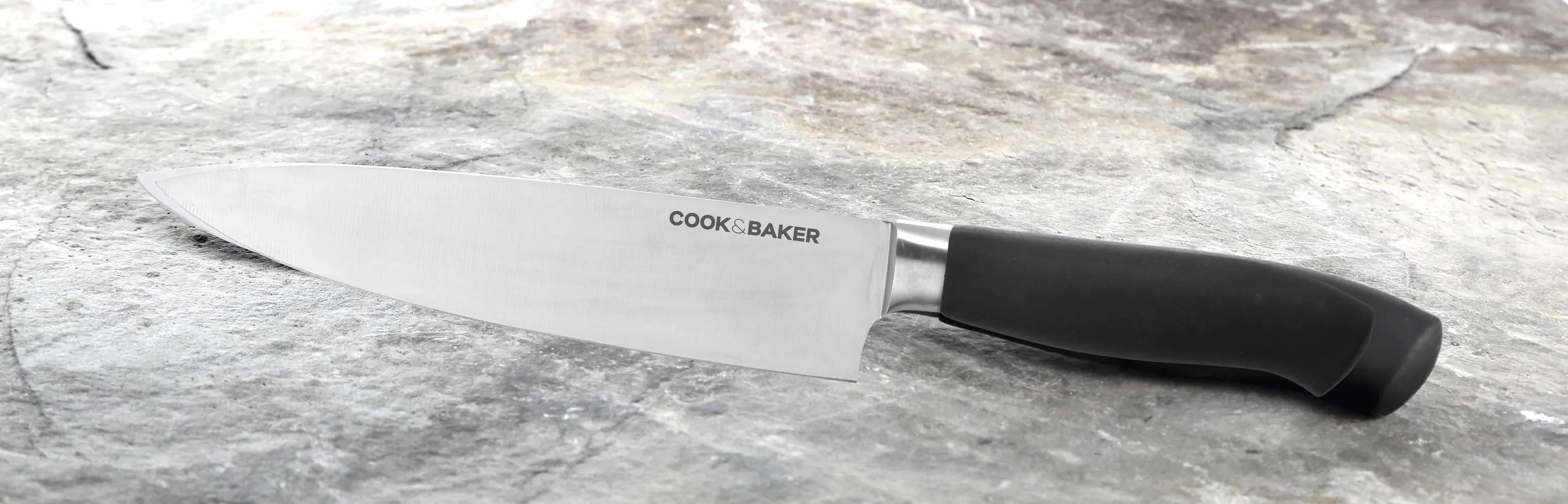Cook & Baker Kokkeknive Kokkekniv i sort, 2