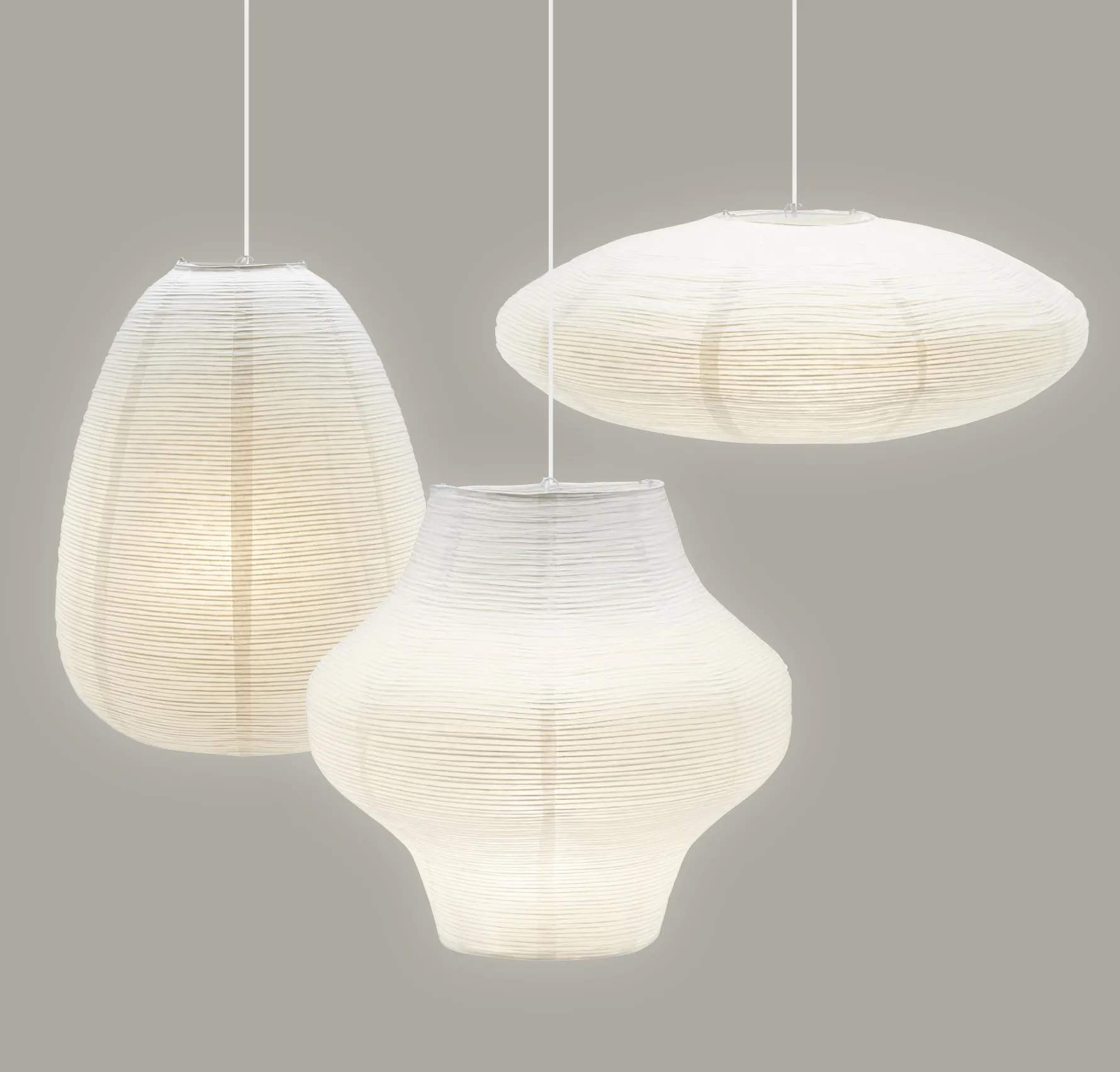 PR Home Pendler Sani Pendel i Hvid, 3
