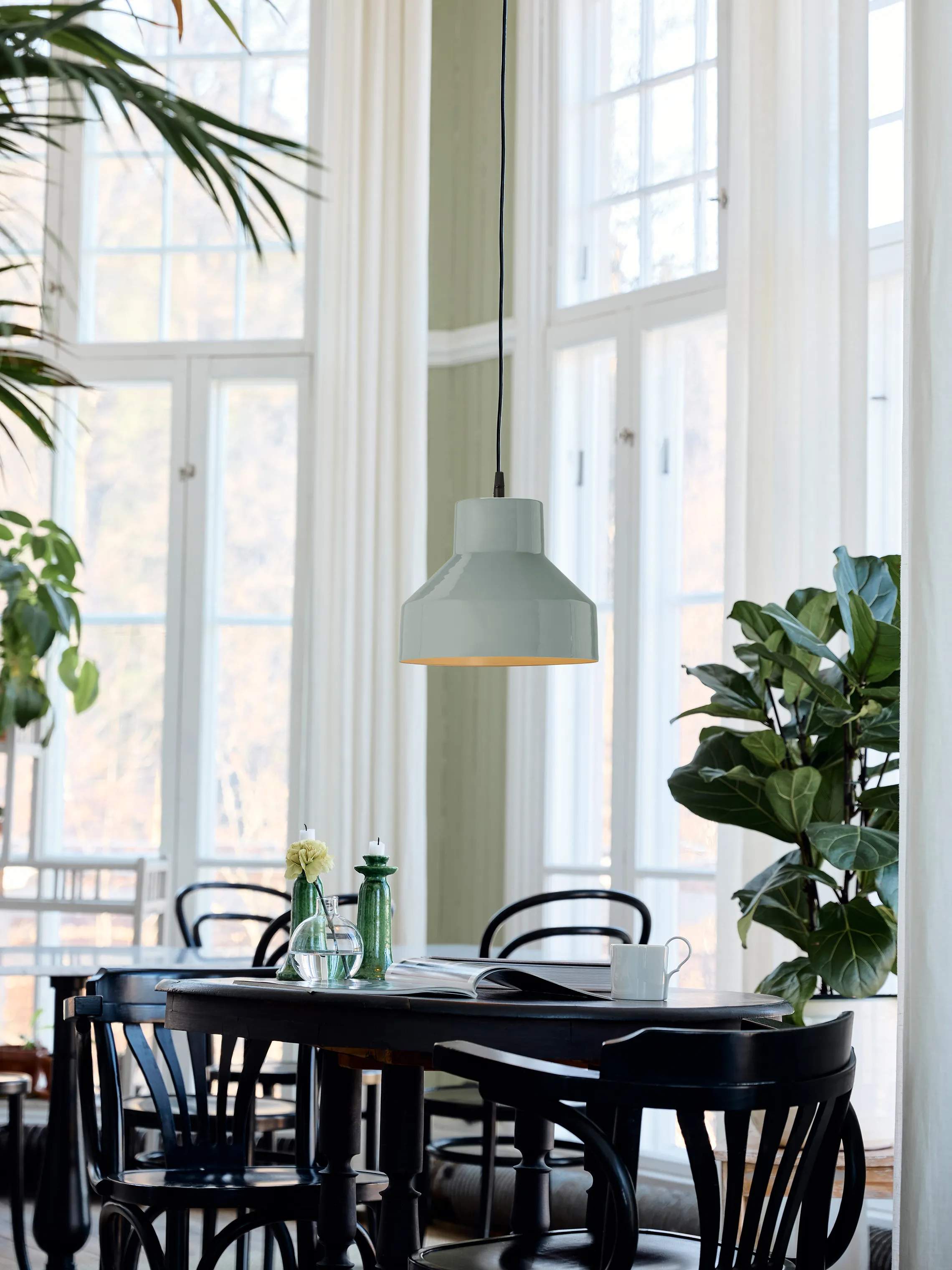 PR Home Pendler Solo Pendel i blank grå, 2