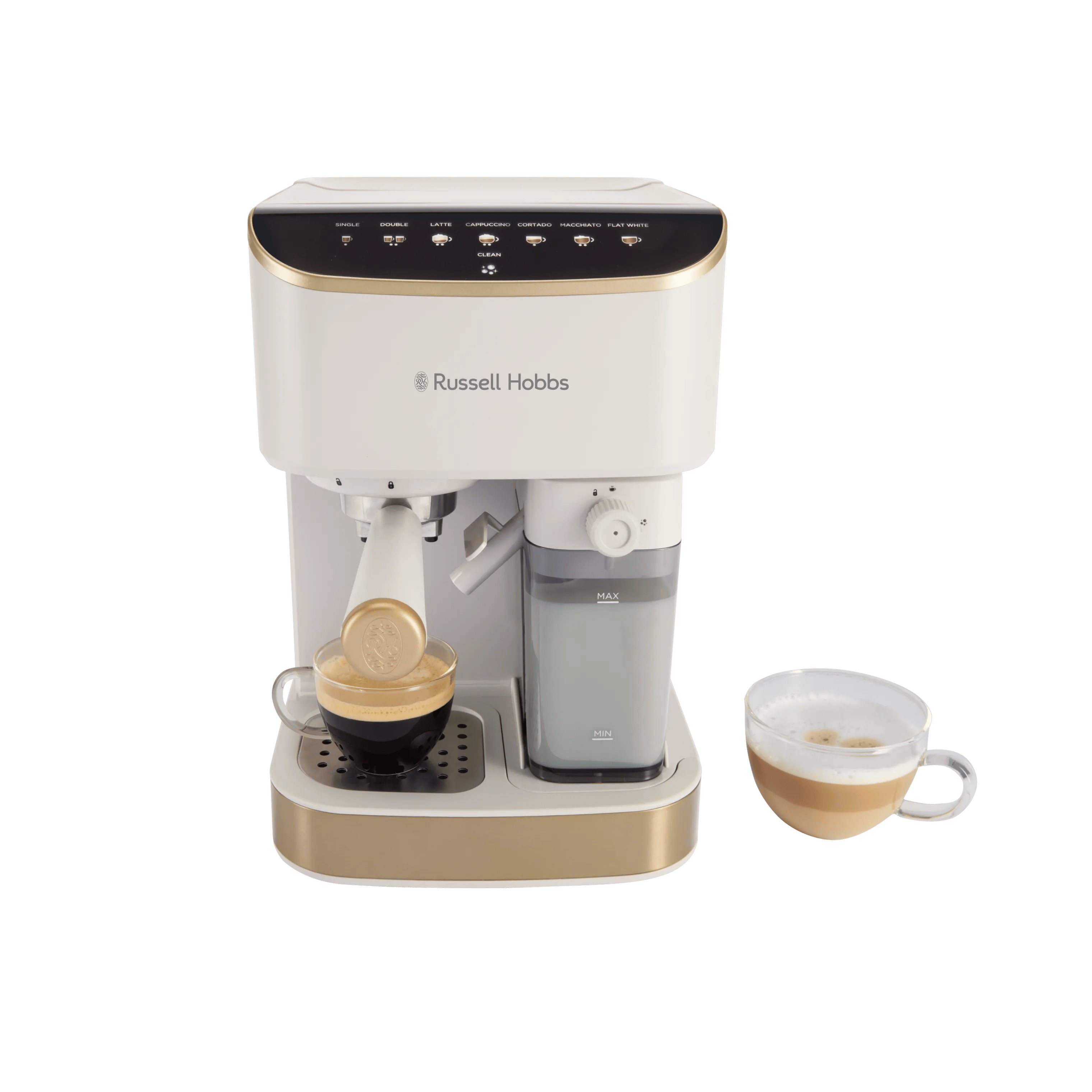 Russell Hobbs Espressomaskiner Café Genie Espressomaskine i Beige, 5