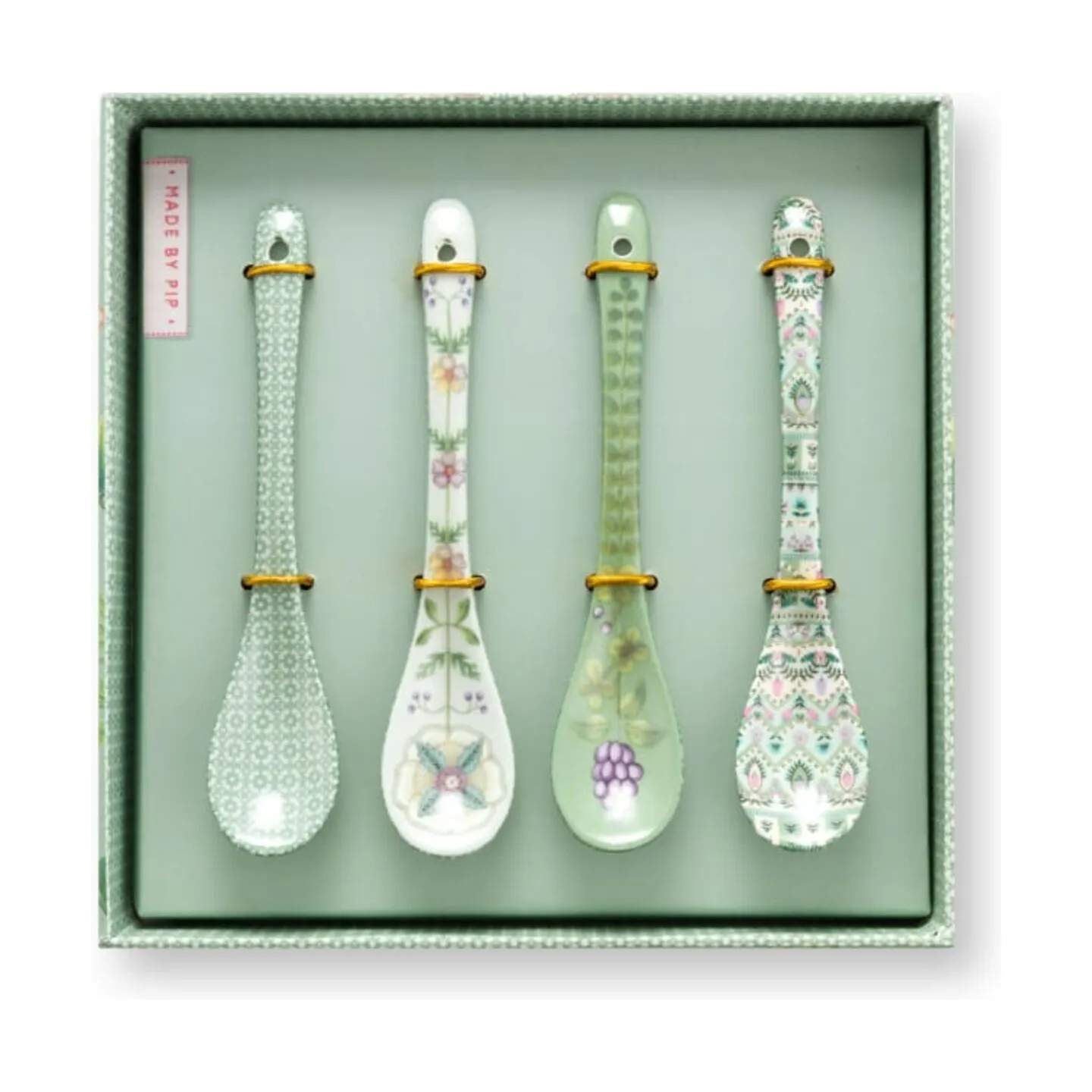 PIP Studio Kaffe- og teskeer Lily & Lotus Teskeer i Green, 1
