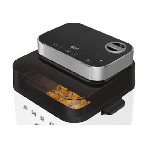Smeg Airfryers Collezione Airfryer i Mat hvid, 3