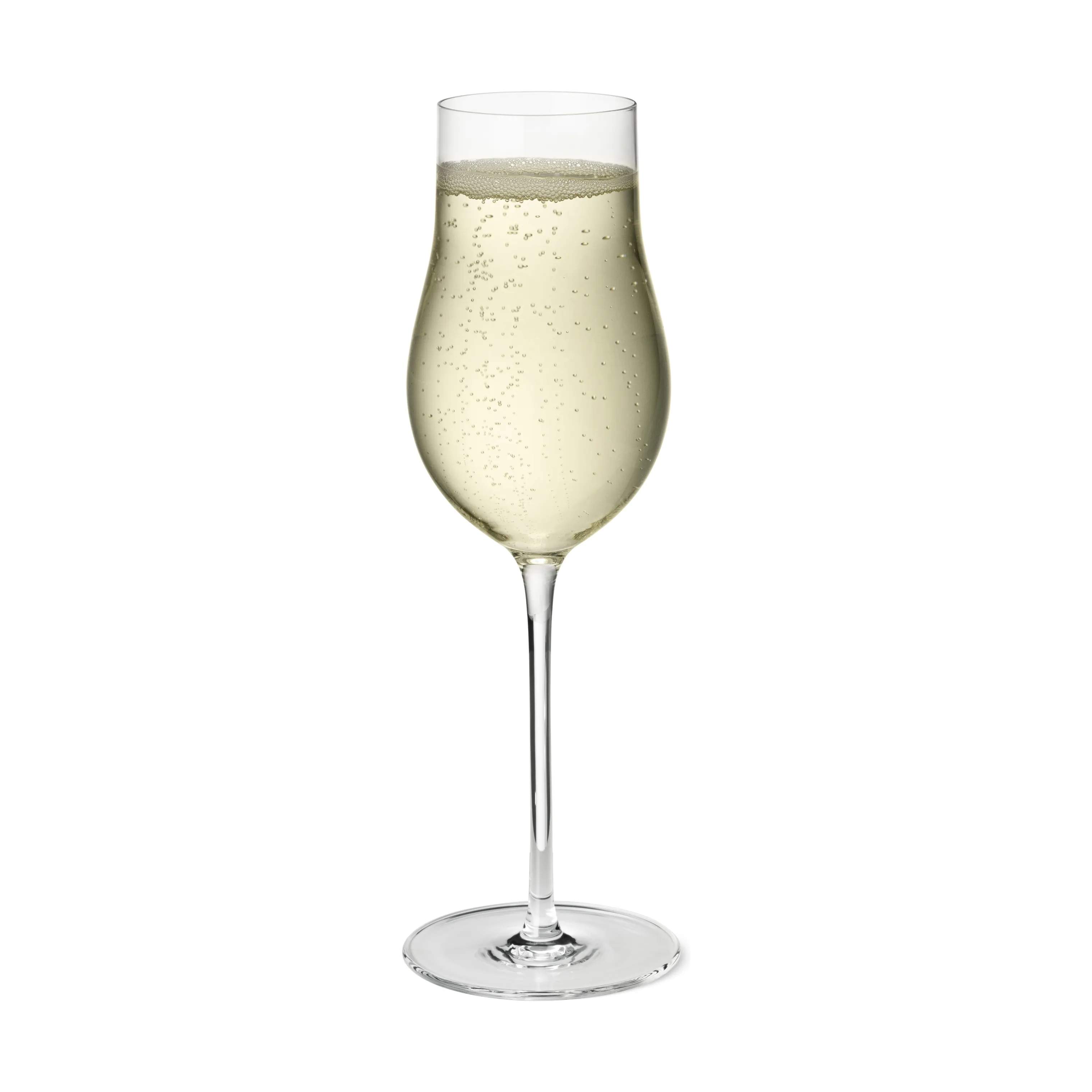 Georg Jensen Champagneglas Sky Champagneglas - 6 stk. i Klar, 4