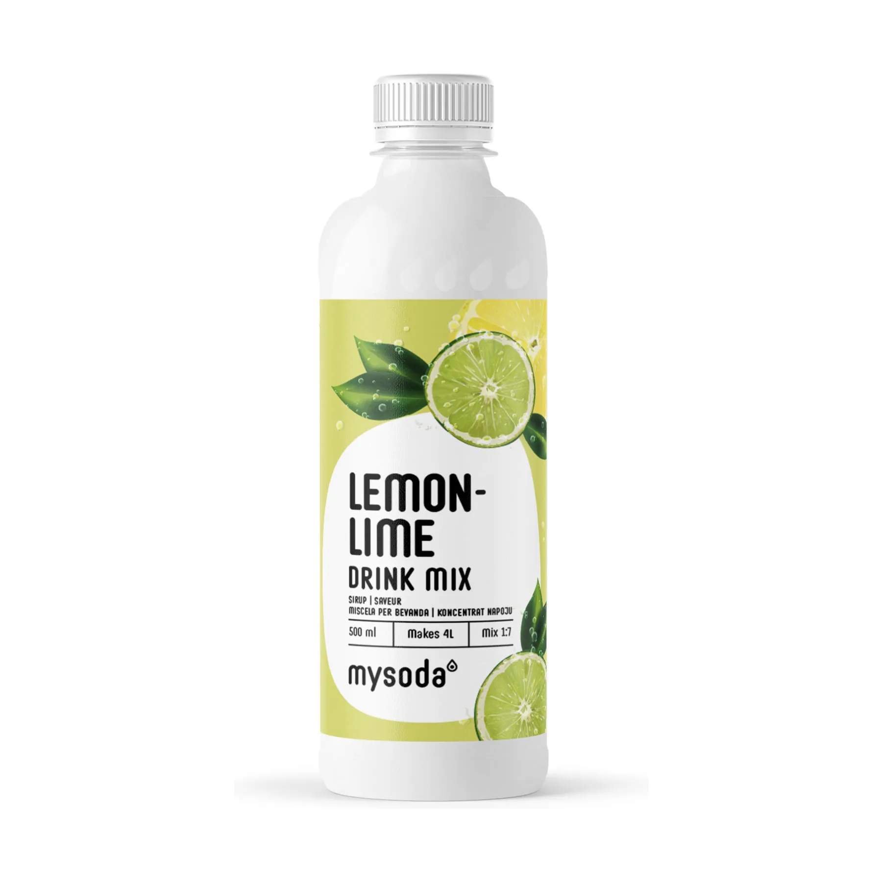 Drink Mix - Lemon-Lime, hvid, large